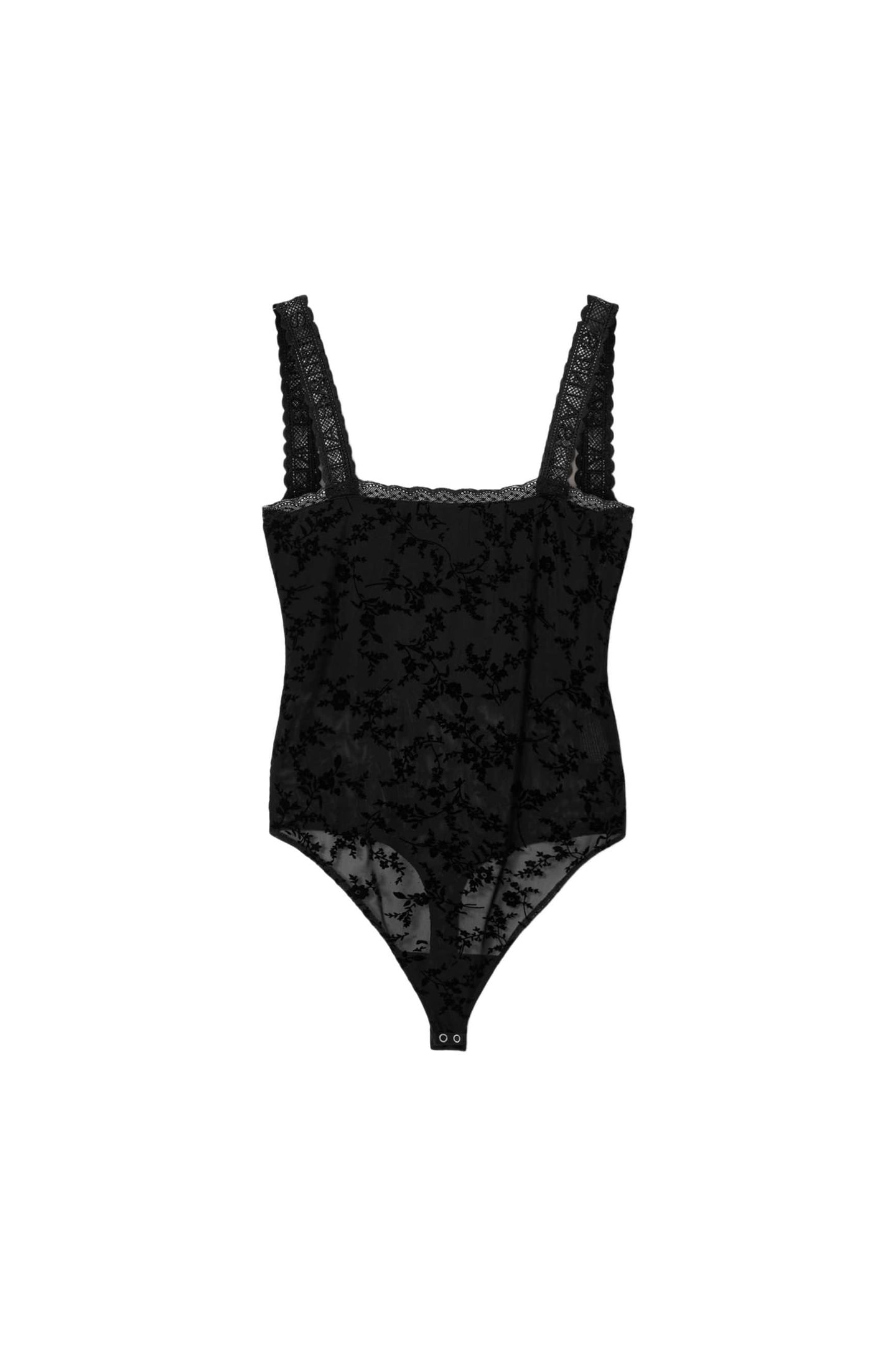 CHARLI FLOCKED BODY BLACK 7