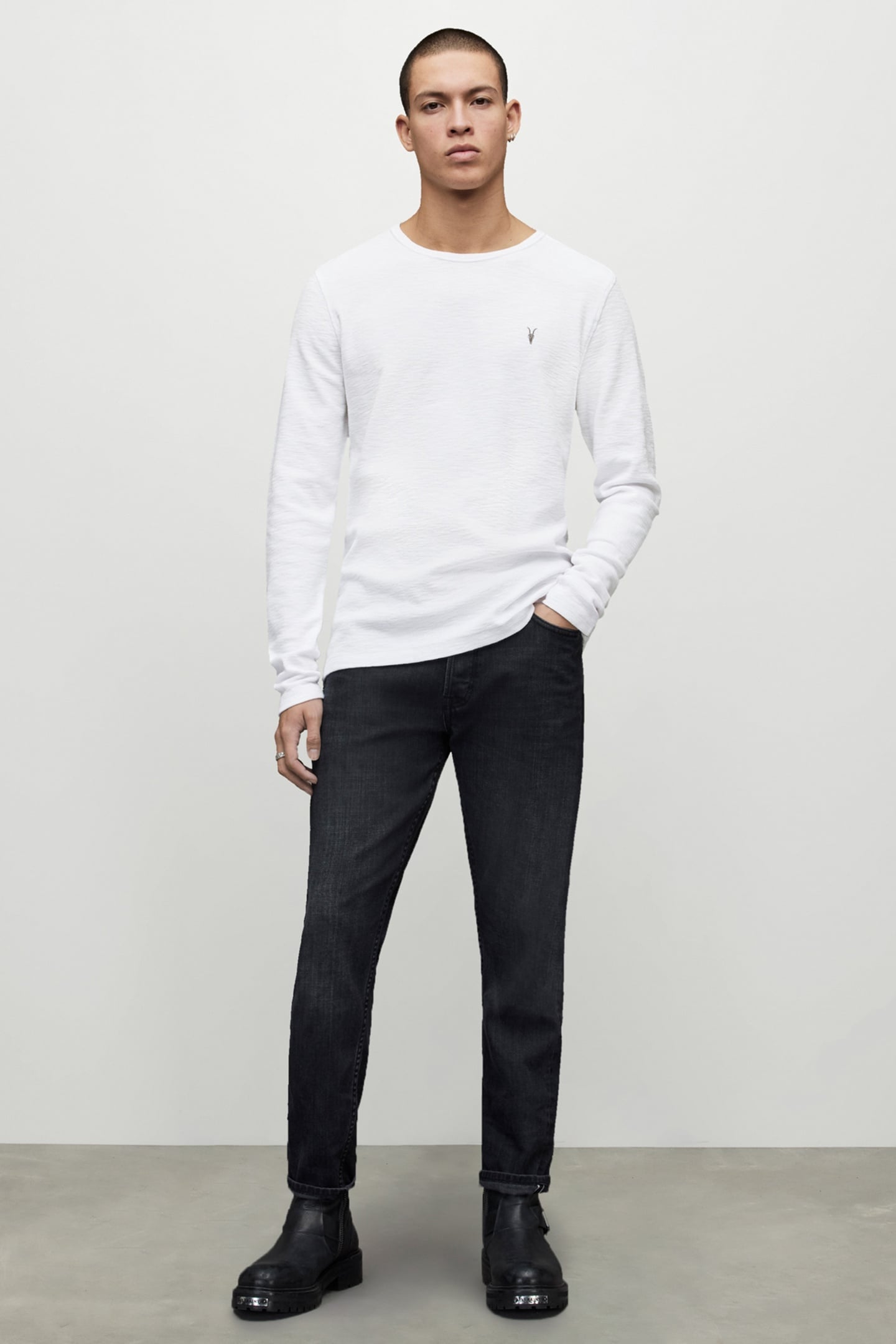 MUSE LS CREW OPTIC WHITE 1