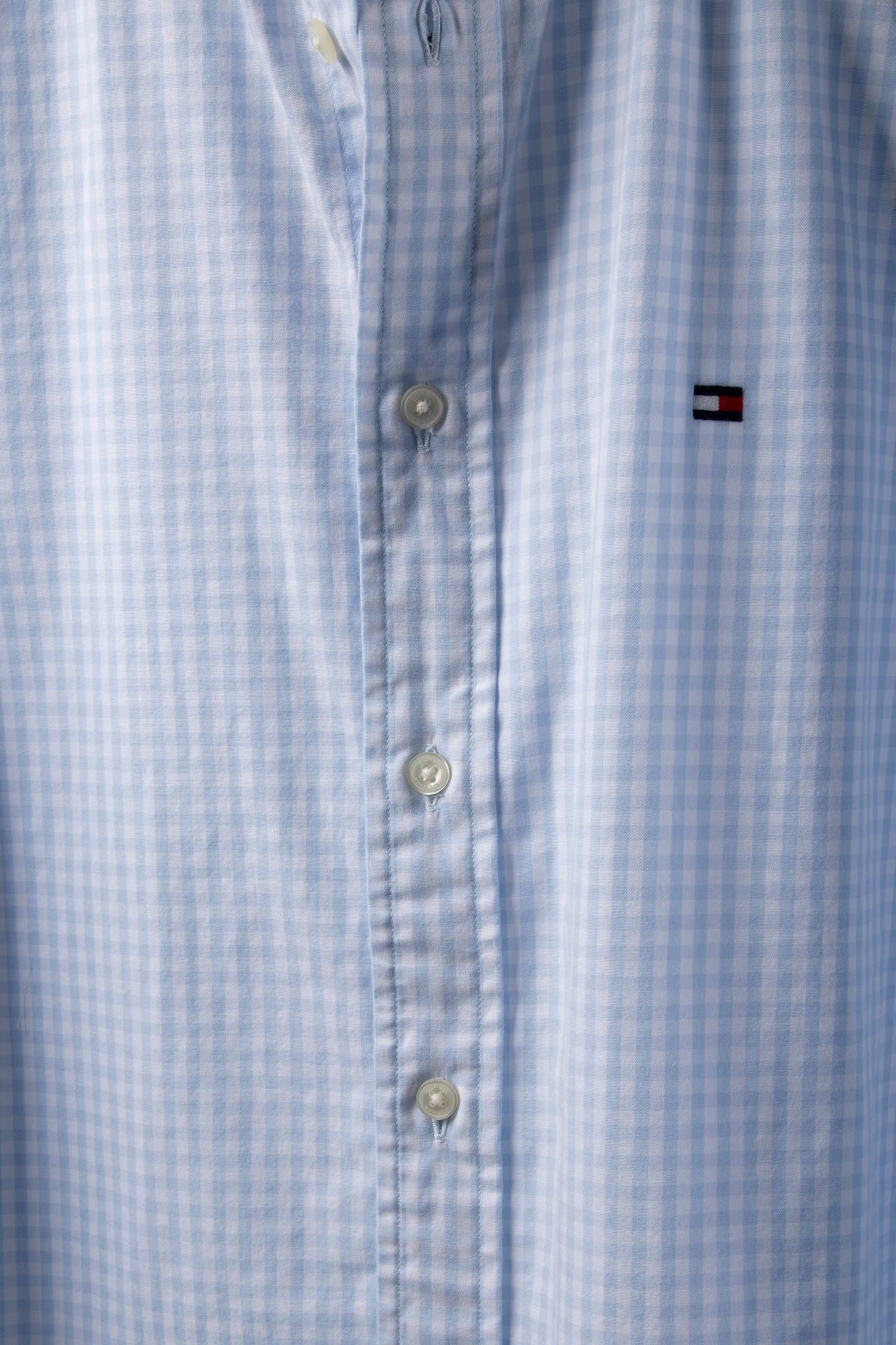 FLEX POPLIN SHIRT SWEET BLUE/CHECK 4