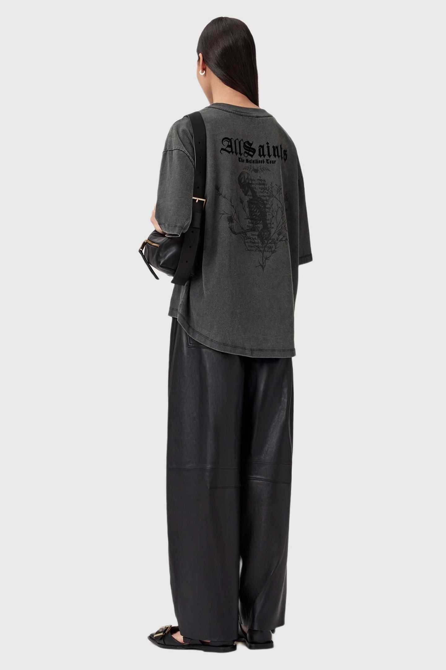 NOVUS AMELIE TEE WASHED BLACK 5