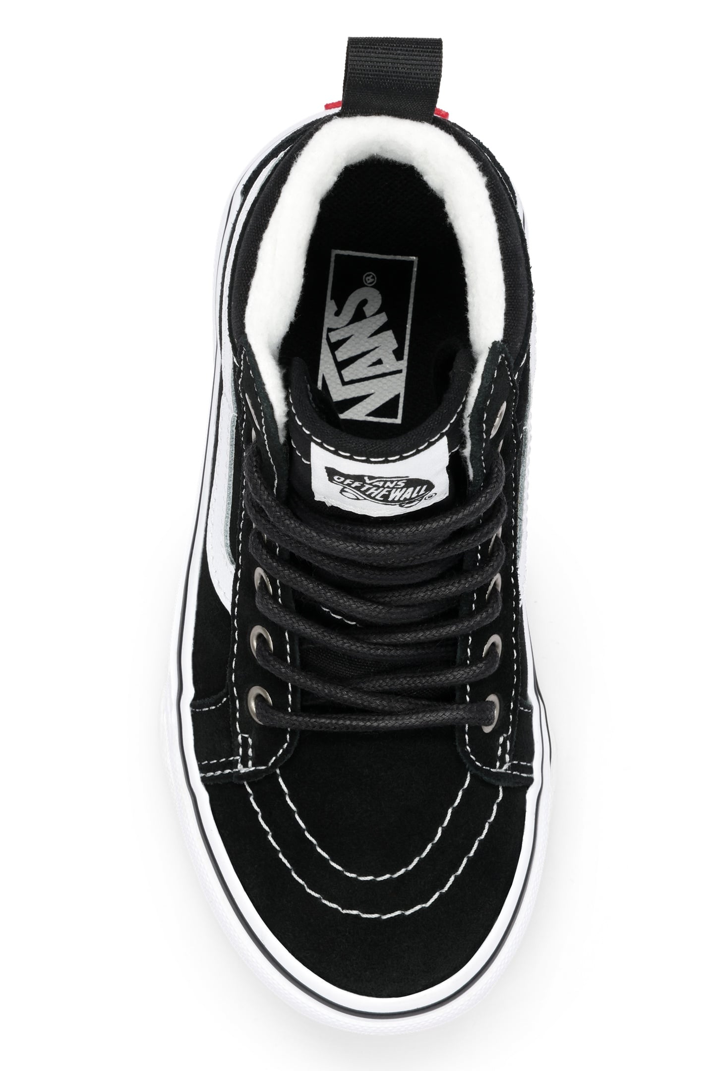 YOUTH UNISEX SK8-HI INSULATED BLACK/WHITE 7