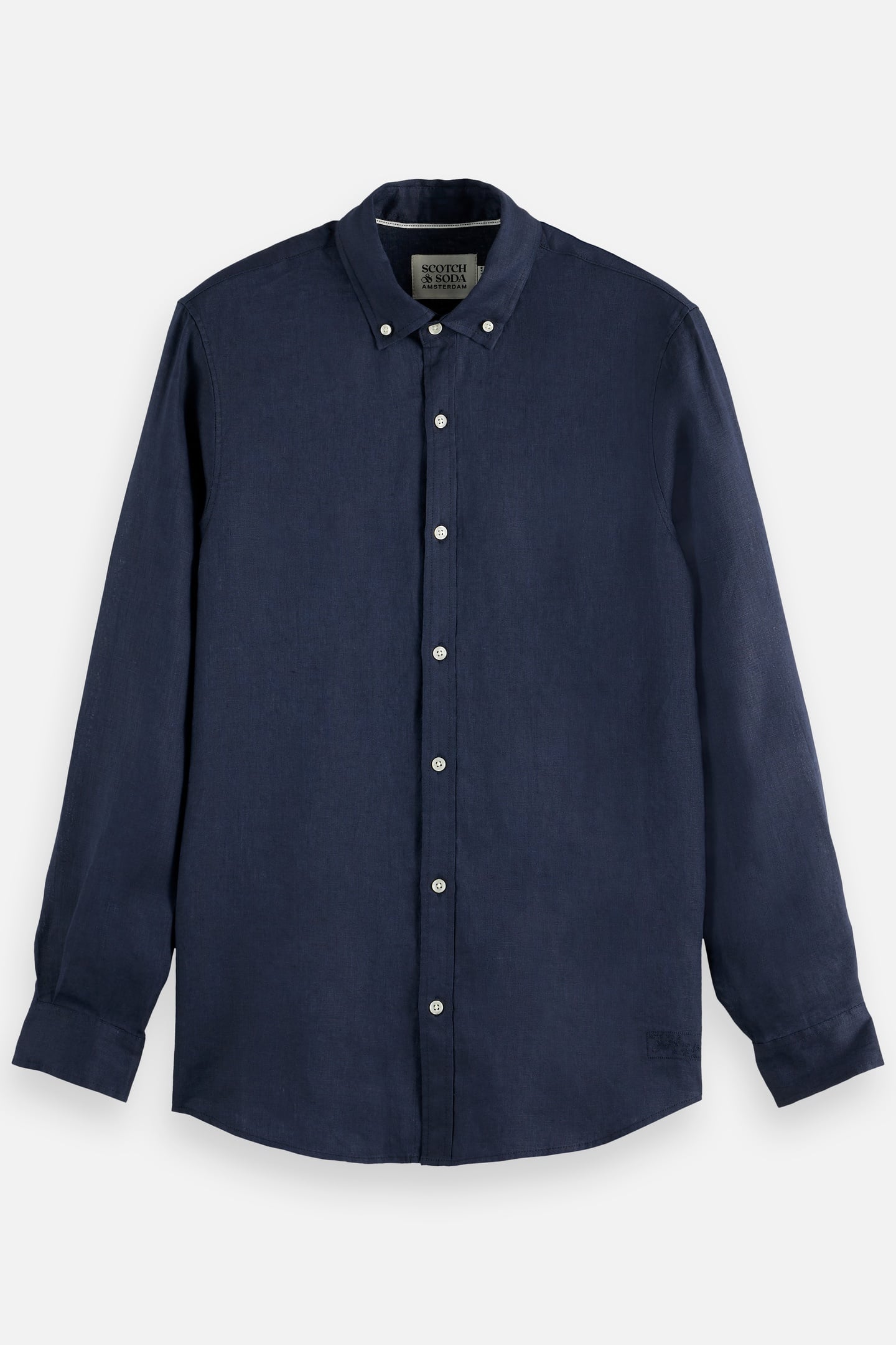 NOS LINEN REGULAR-FIT SHIRT NIGHT 4