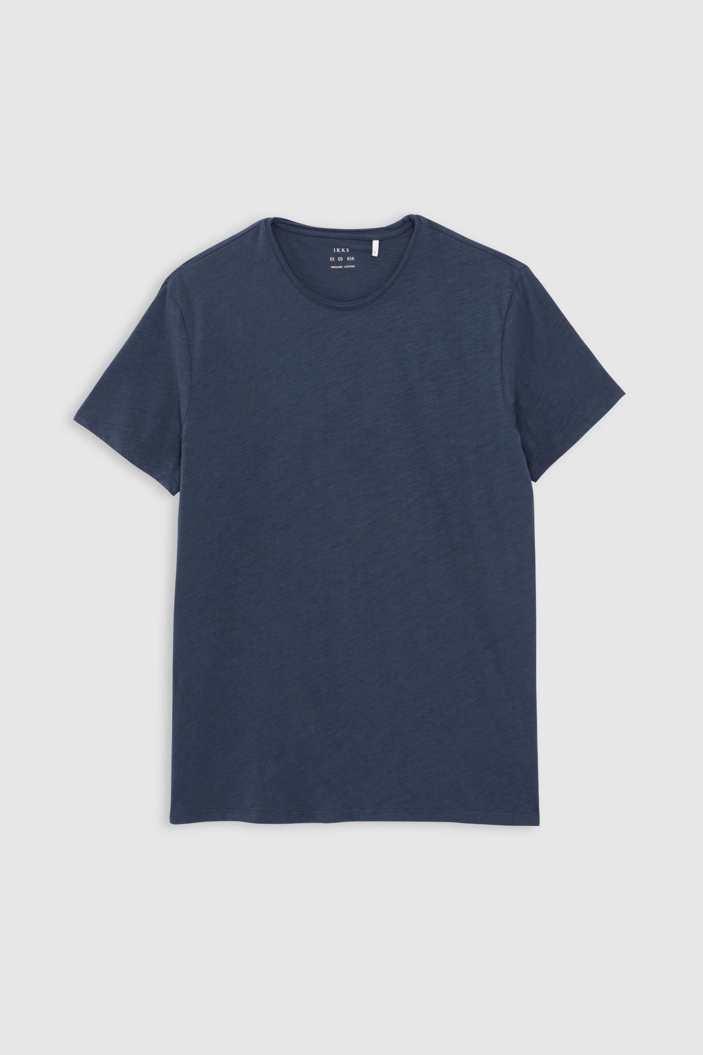 PETROL ORGANIC COTTON ESSENTIAL ROUND-NECK T-SHIRT 3