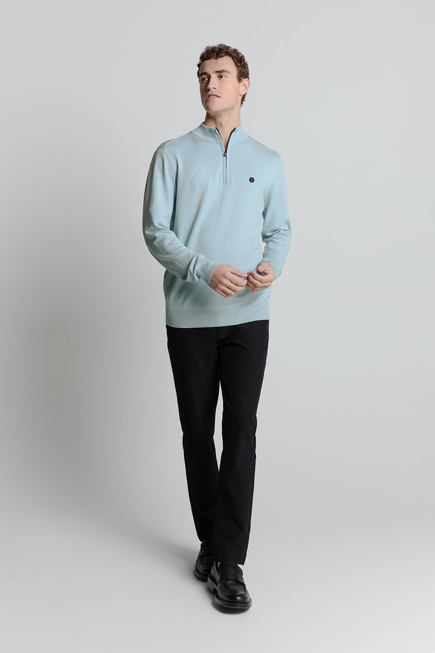 PULLOVER HALF ZIP ICE 1