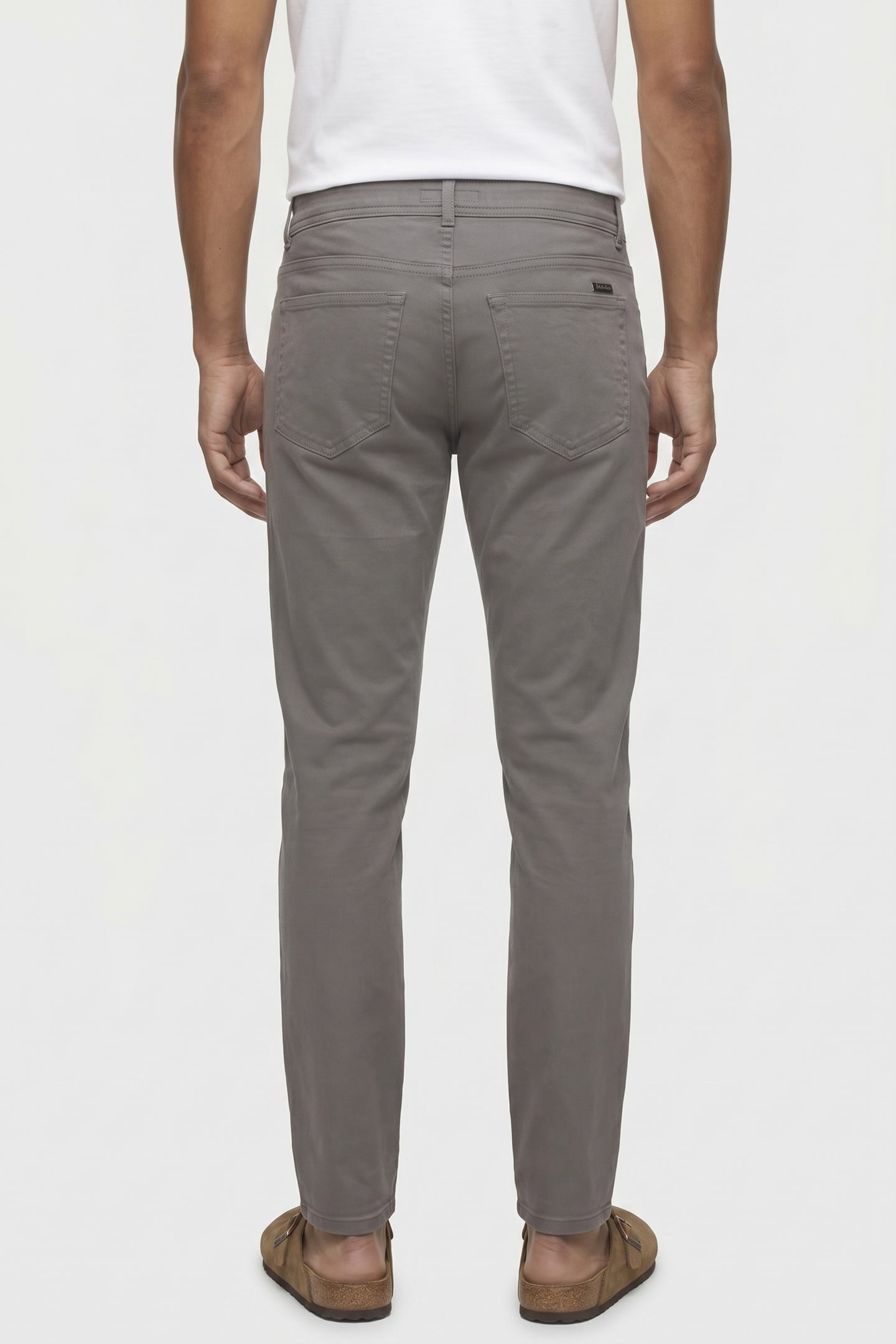 5 POCKETS REGULAR COTTON MEDIUM GREY 2