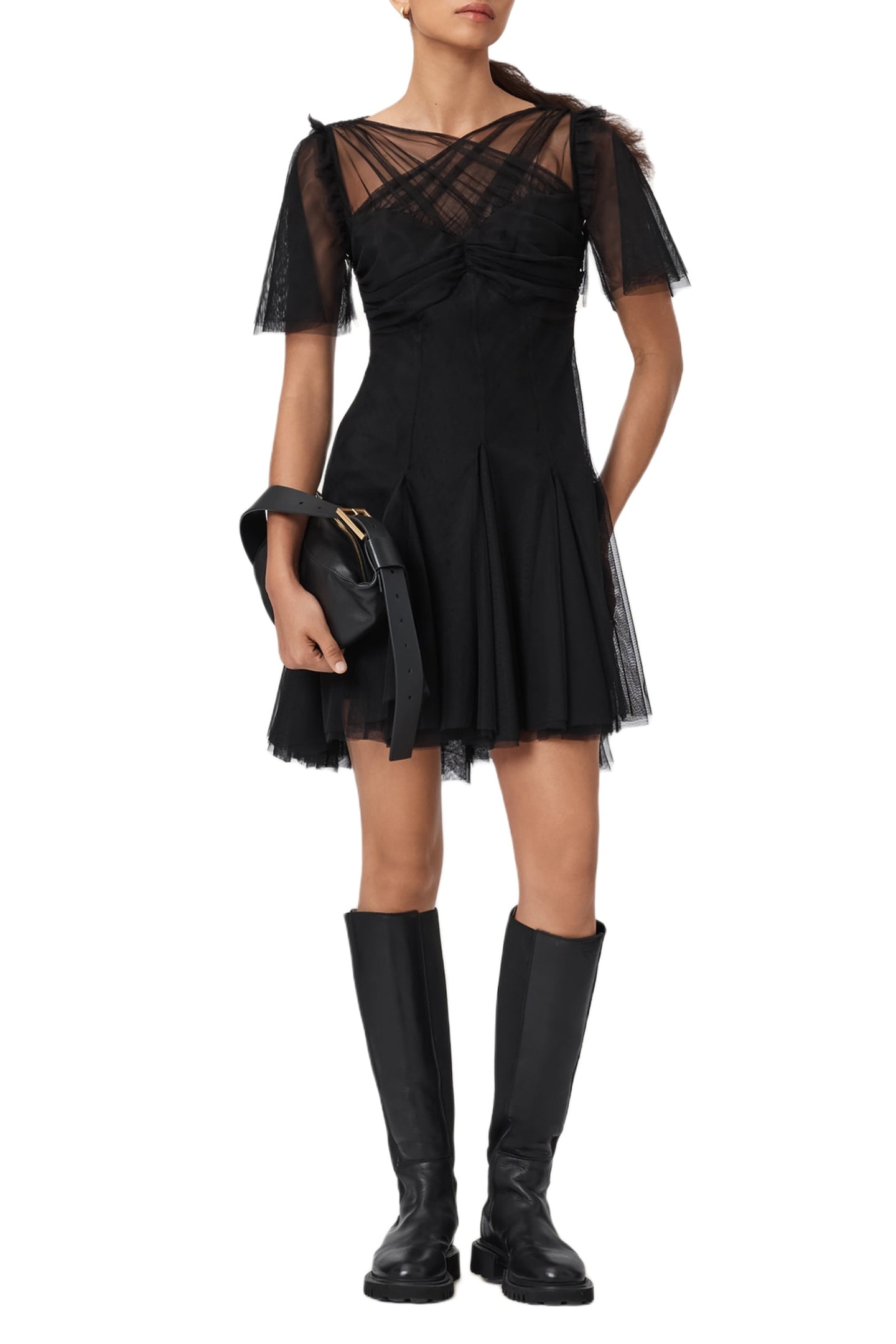 MADI DRESS BLACK 1