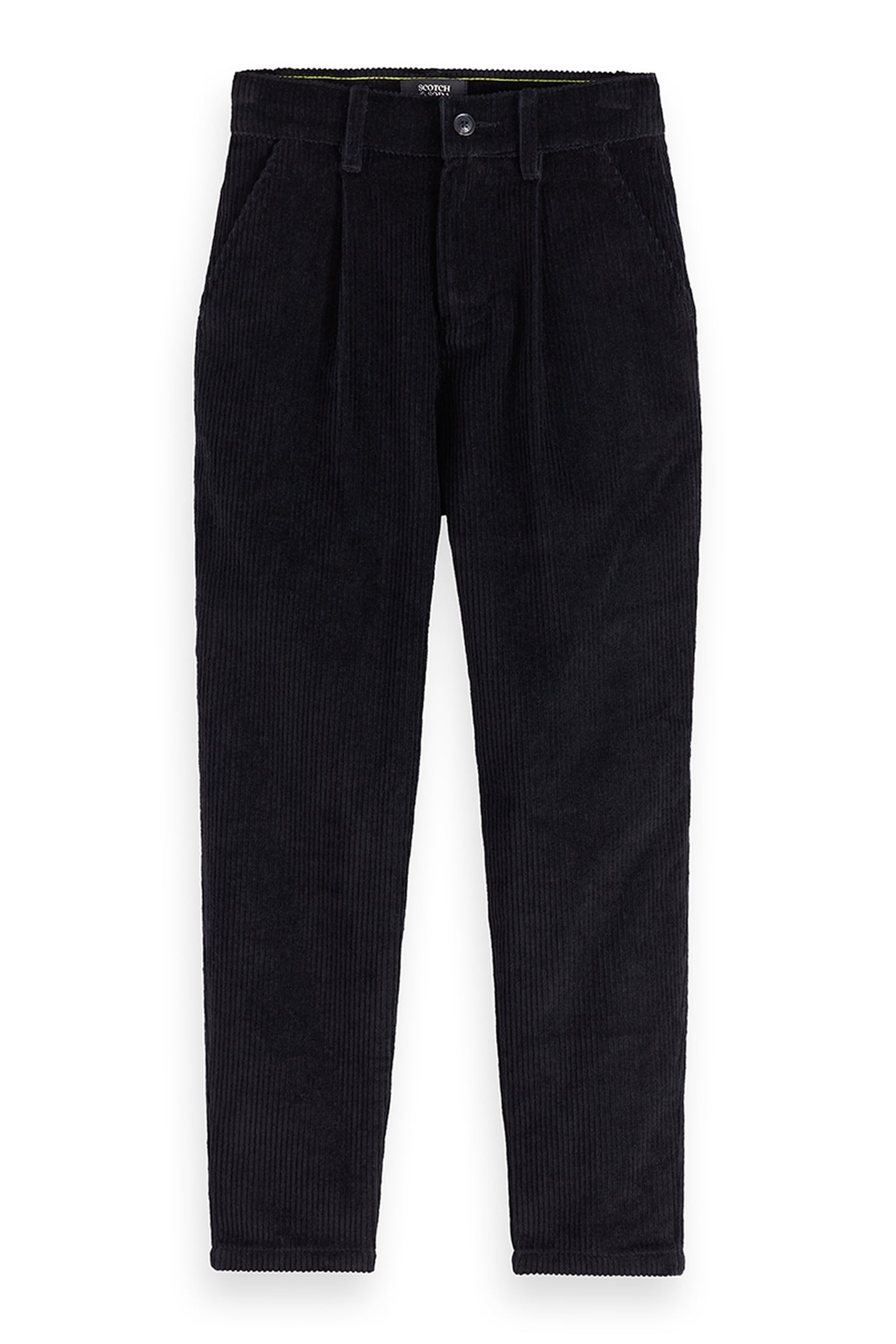 BOY LOOSE-TAPERED CORDUROY PANTS ANTHRACITE 2
