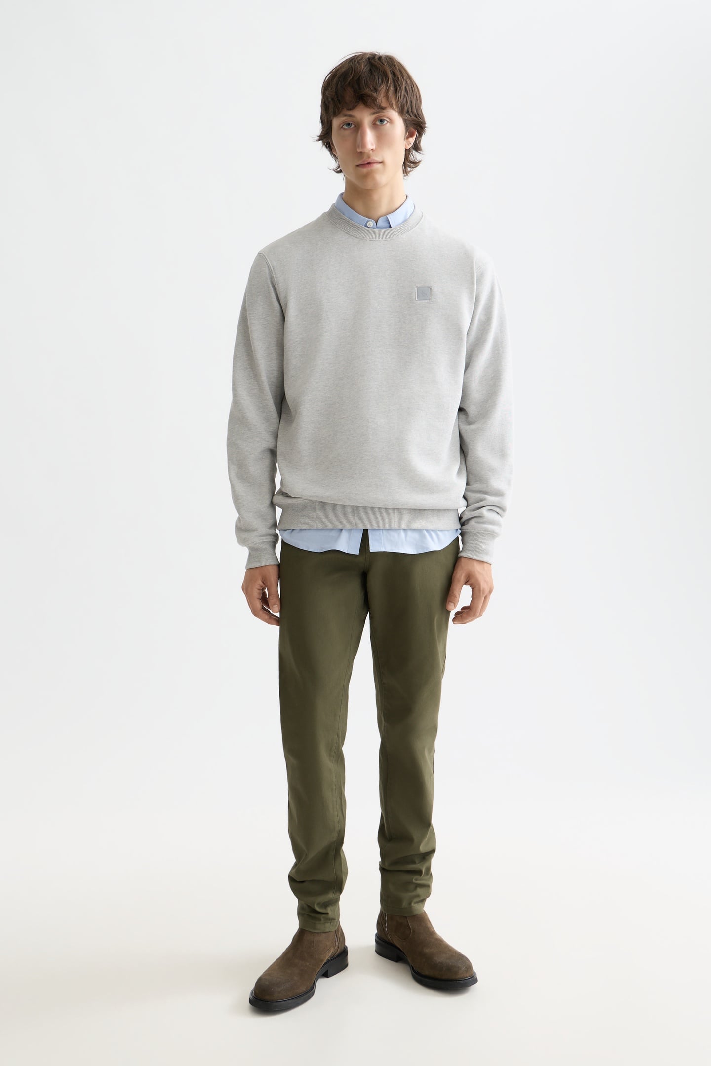 NOS MOTT COTTON-BLEND TWILL CHINO KHAKI 1