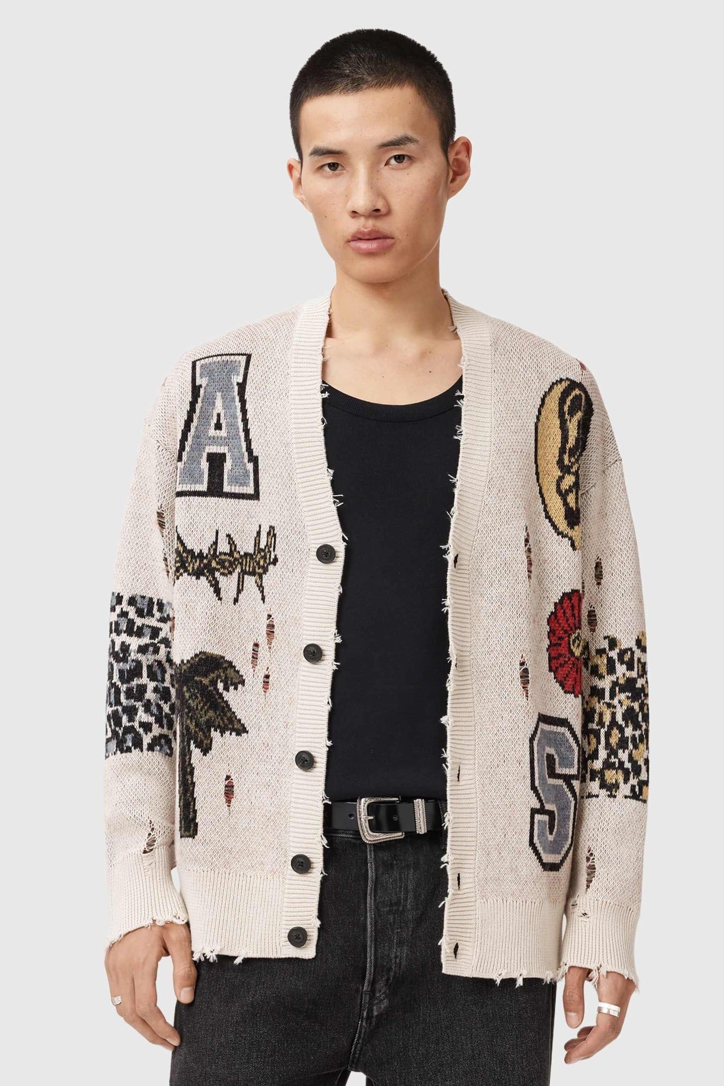 FOXX CARDIGAN ECRU WHITE 5