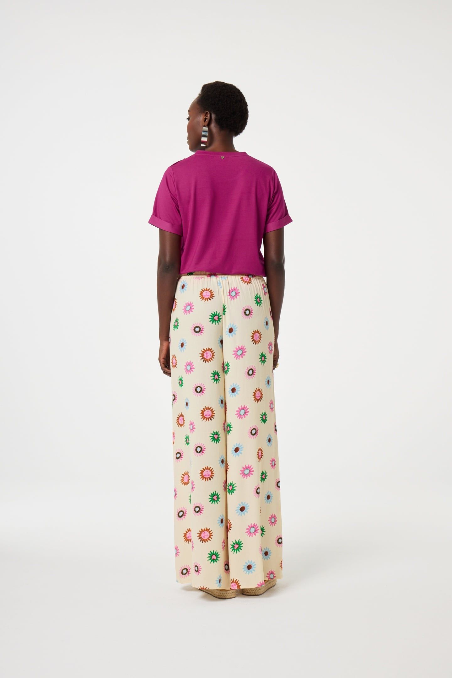 PALAPA TROUSERS WARM WHITE/PINK DREA 3
