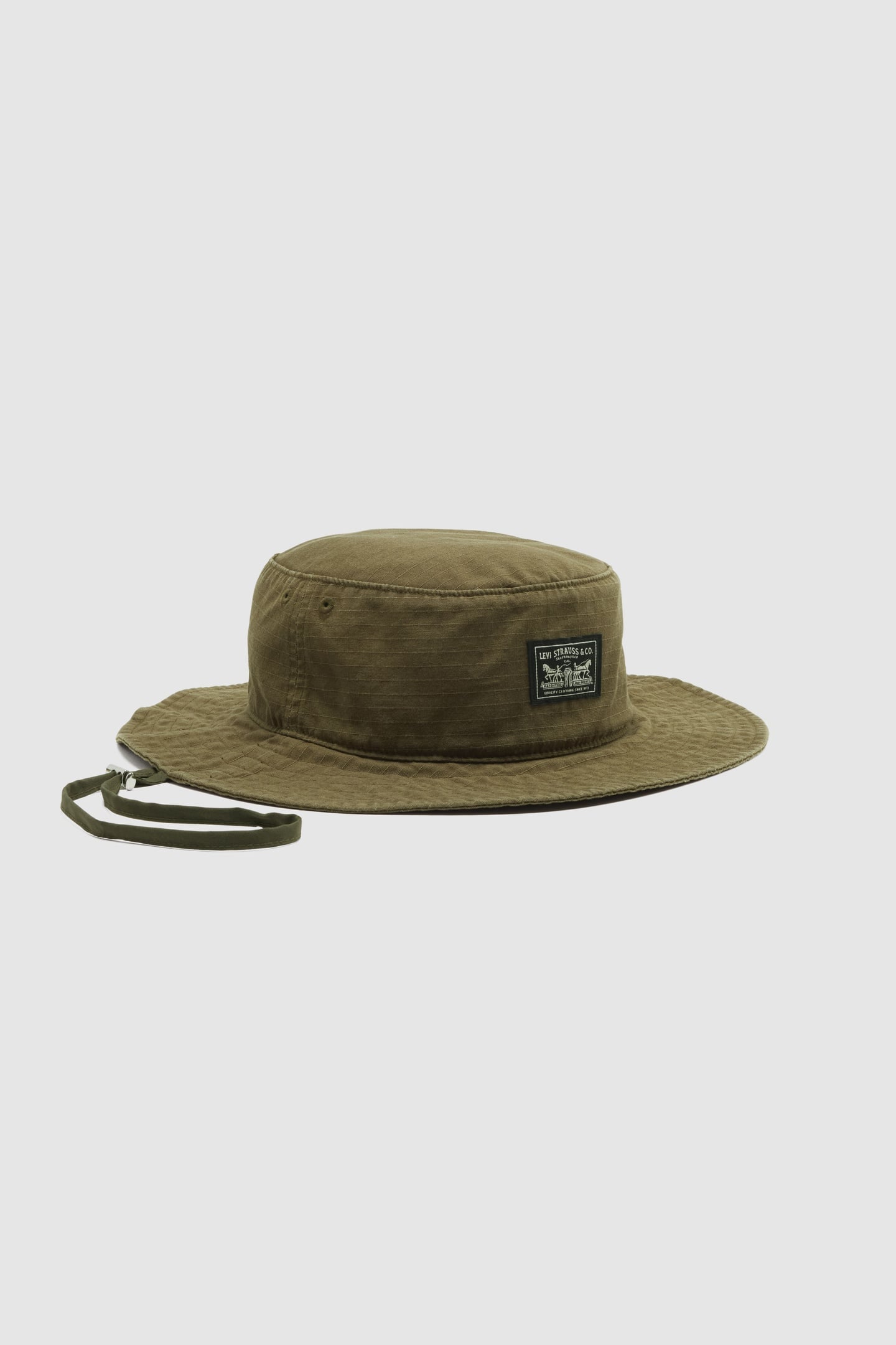 BAY DRAWSTRING BUCKET HAT 2