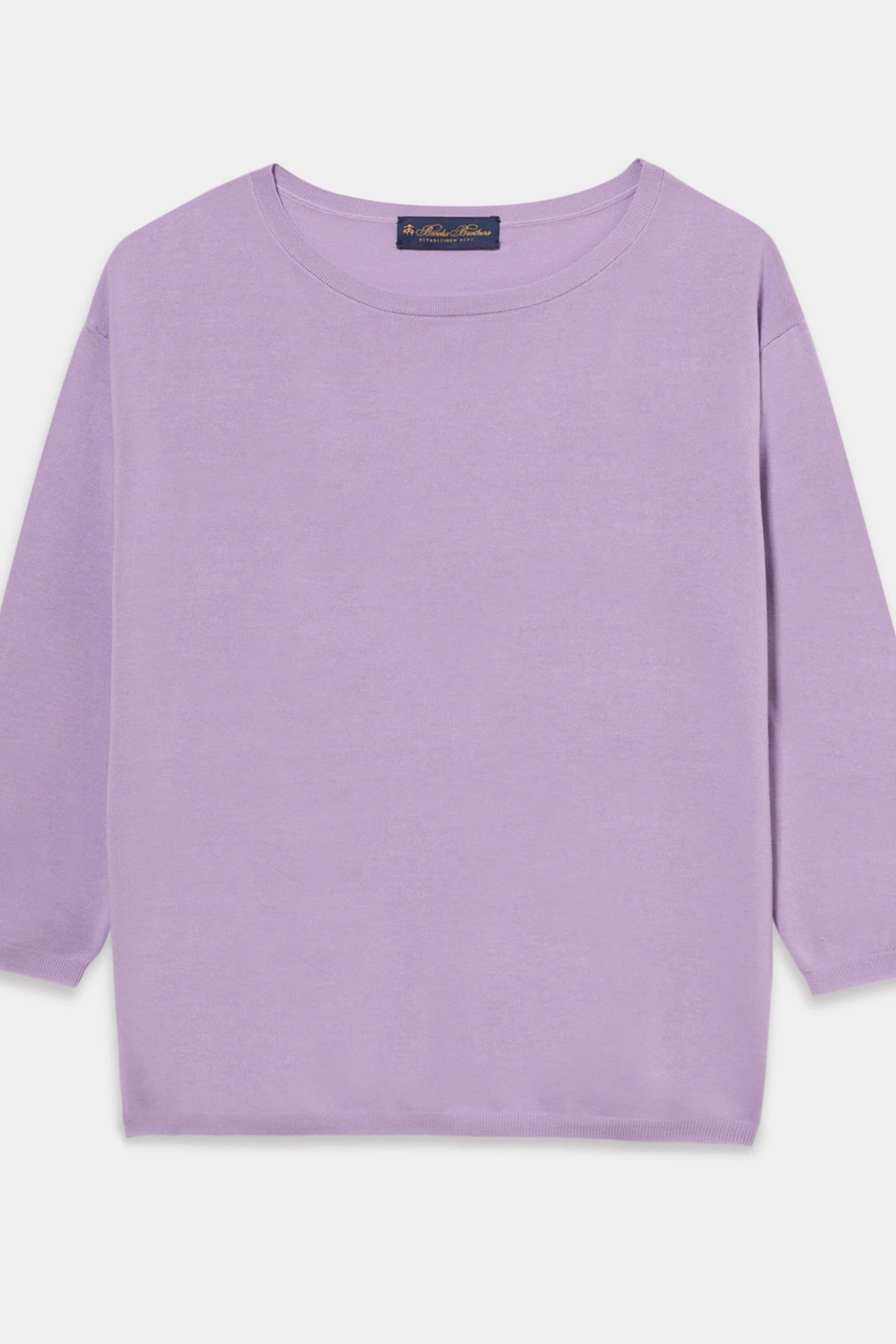 CREWNECK COTTON LILAC 3