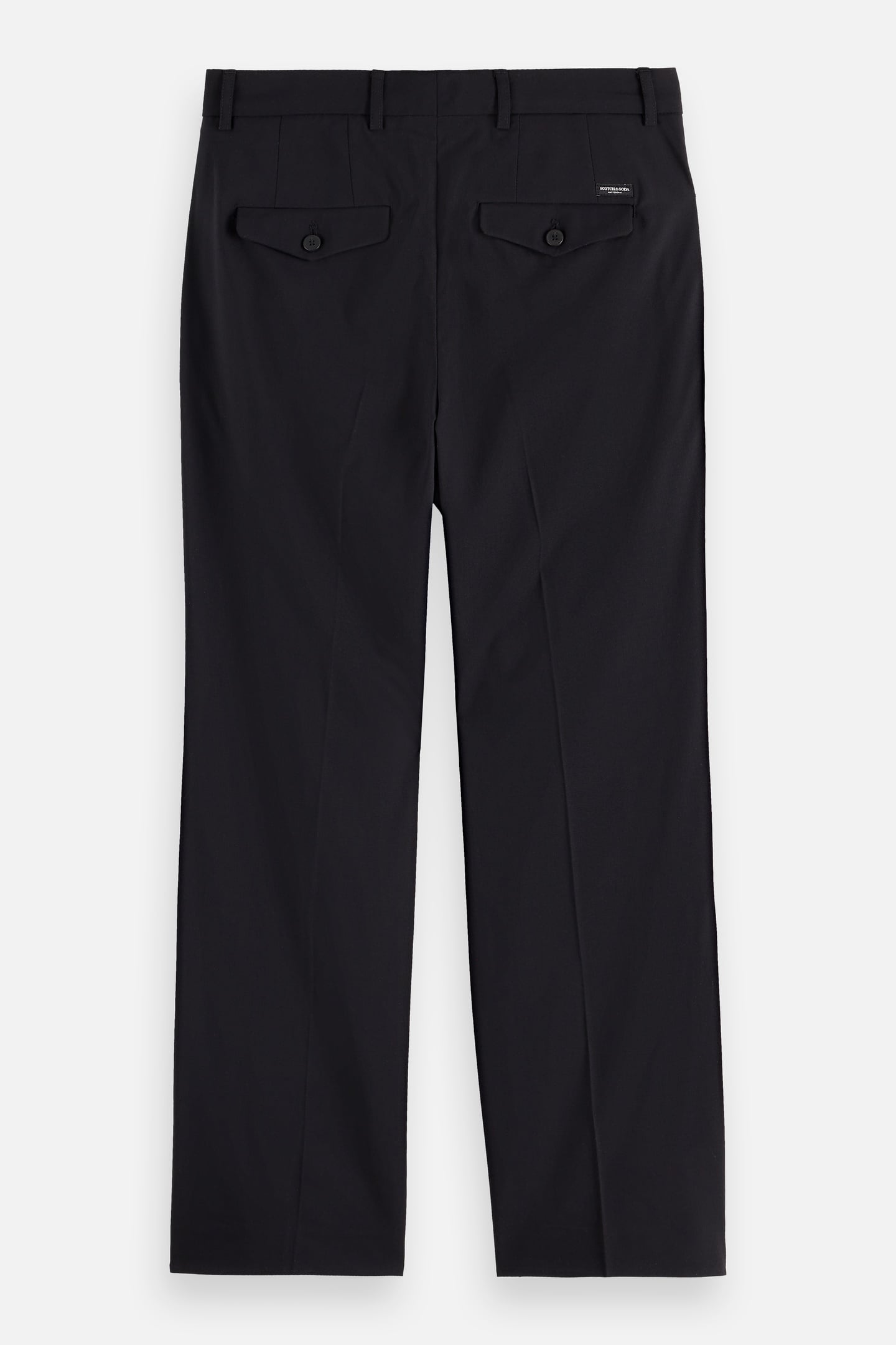 CORE RELAXED STRAIGHT FIT COOL-WOOL BLEND CHINO BLACK 5