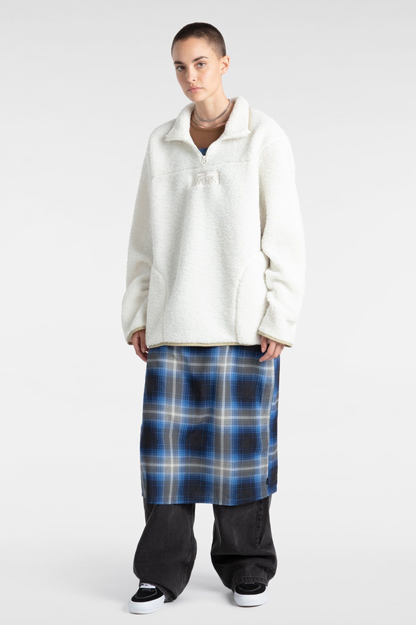 UNISEX BOXED SHERPA QZIP MARSHMALLOW 2