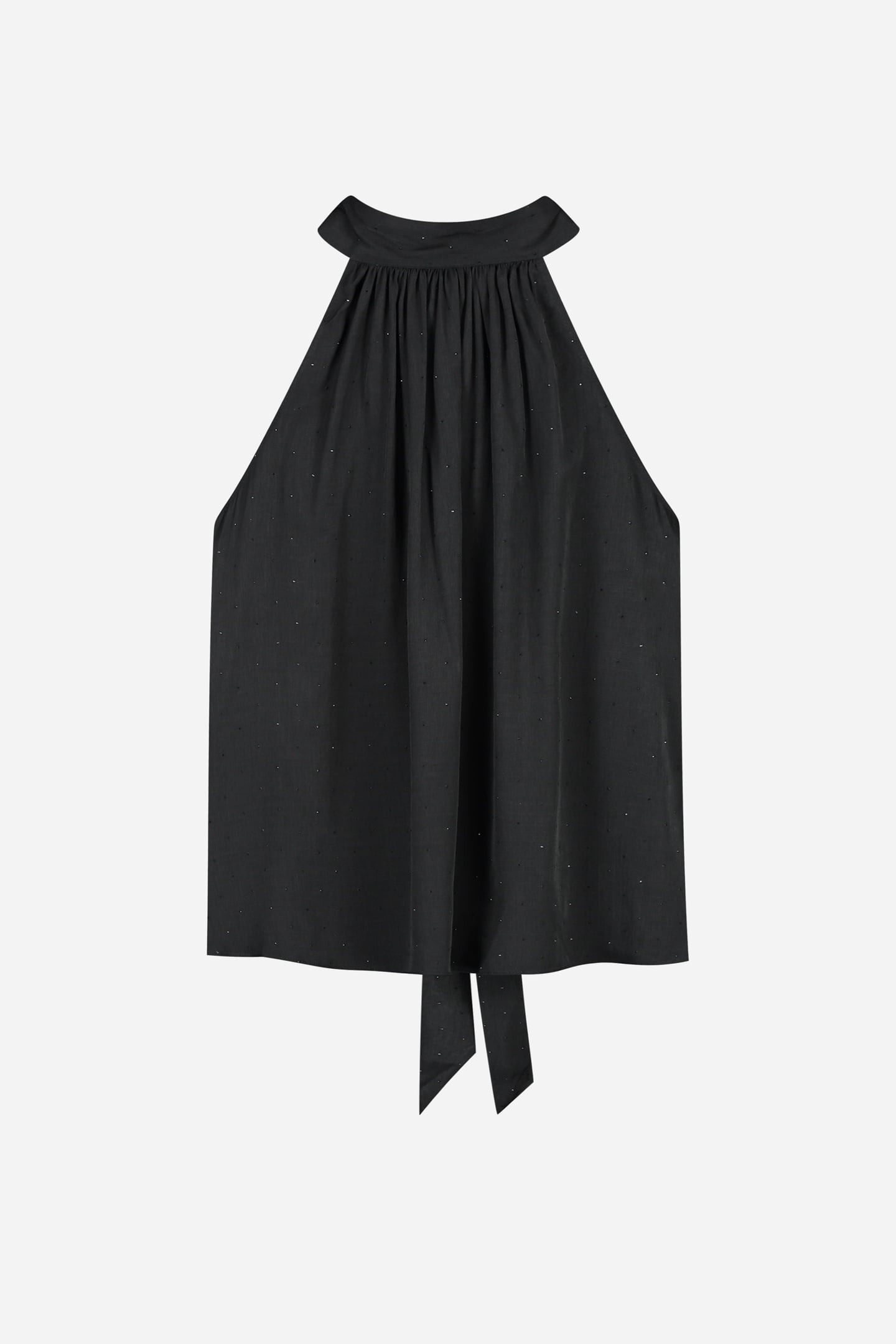 NOUS SOMMES LABELS – HAZEL HALTER TOP BLACK 5