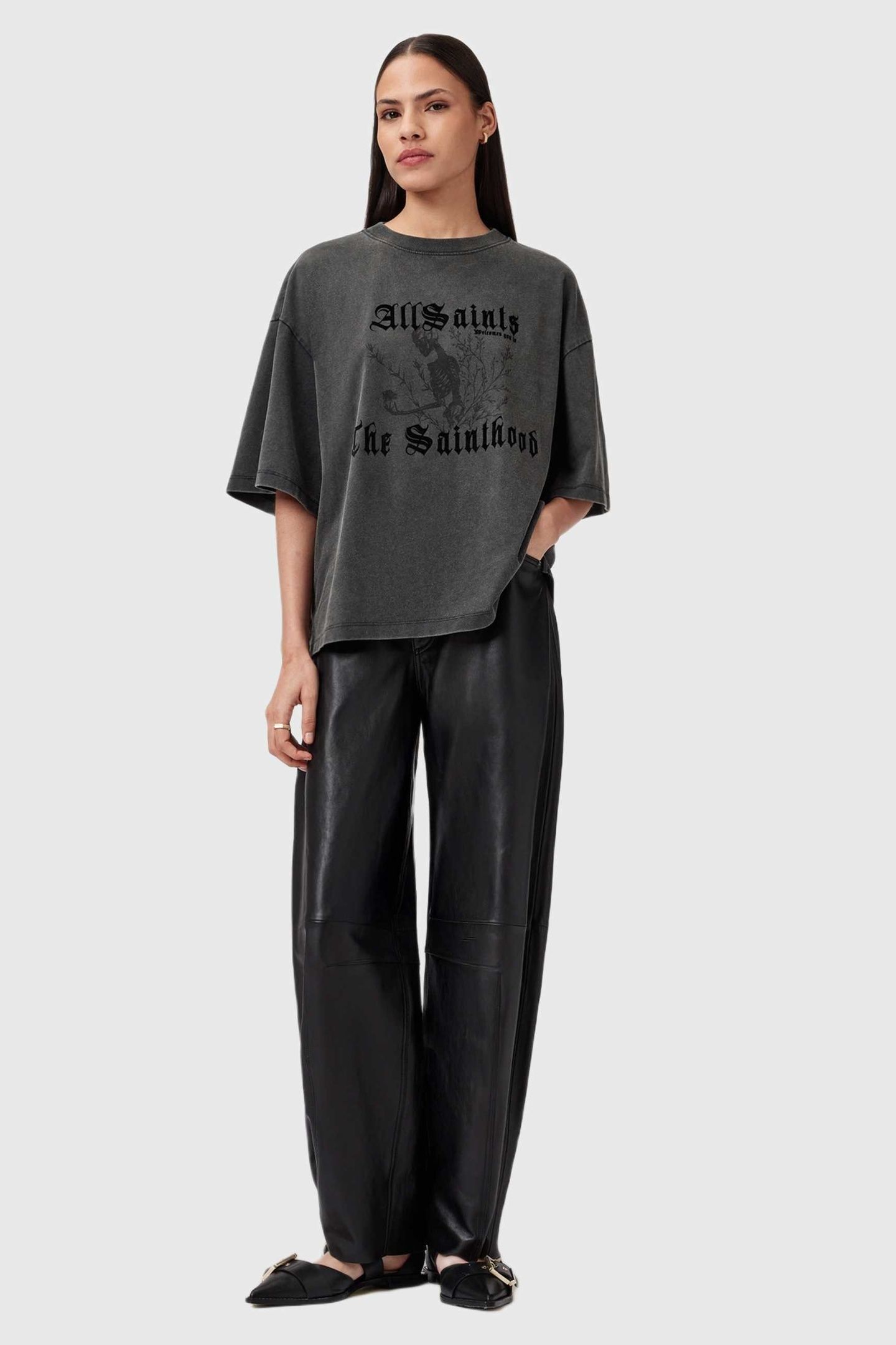 NOVUS AMELIE TEE WASHED BLACK 4