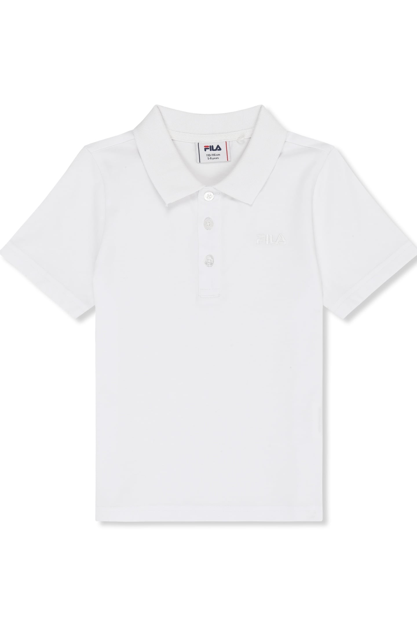 POMAIA REGULAR LOGO POLO SHIRT BRIGHT WHITE 1