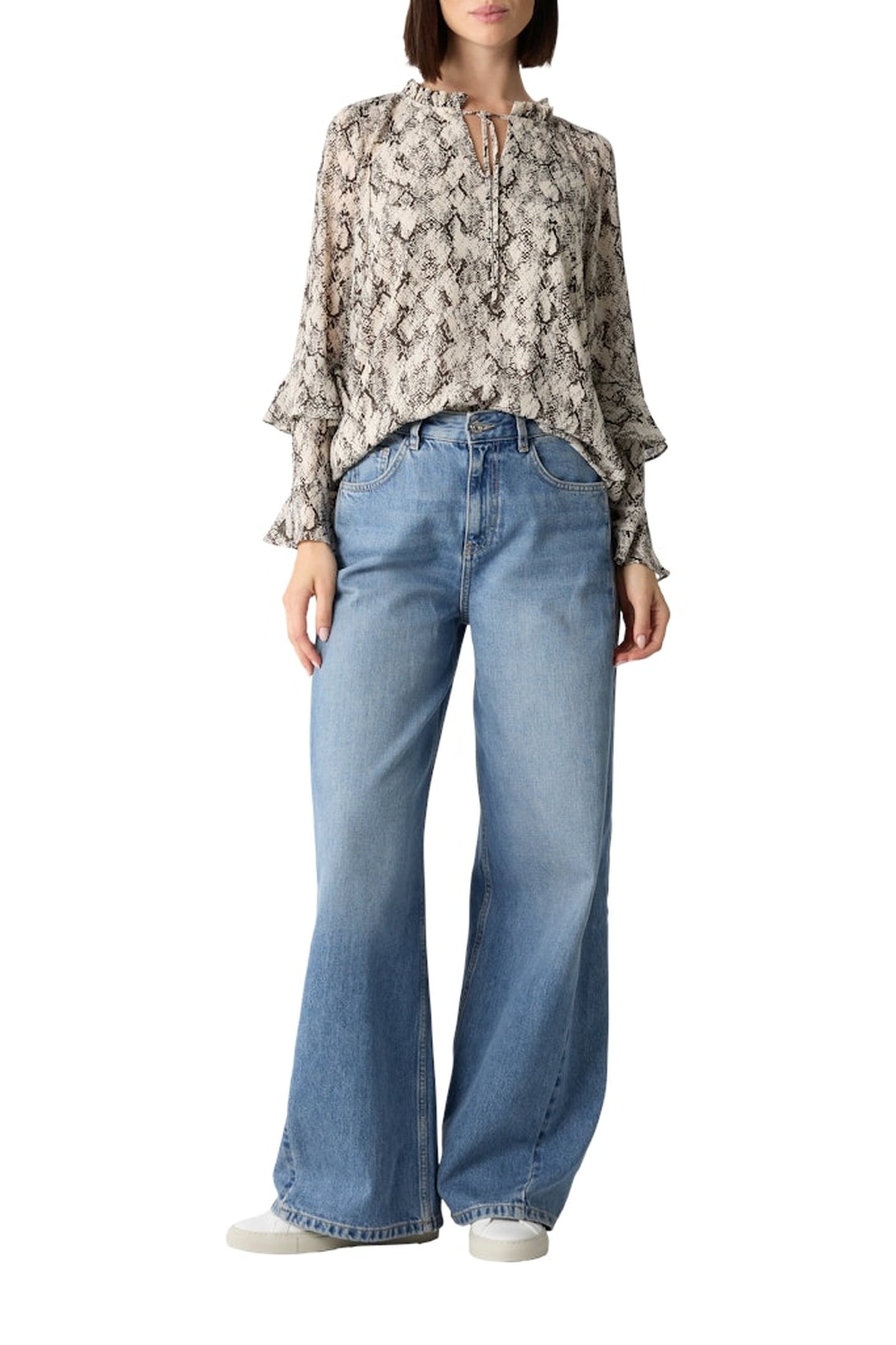 BLOUSES GREY/BLACK 2