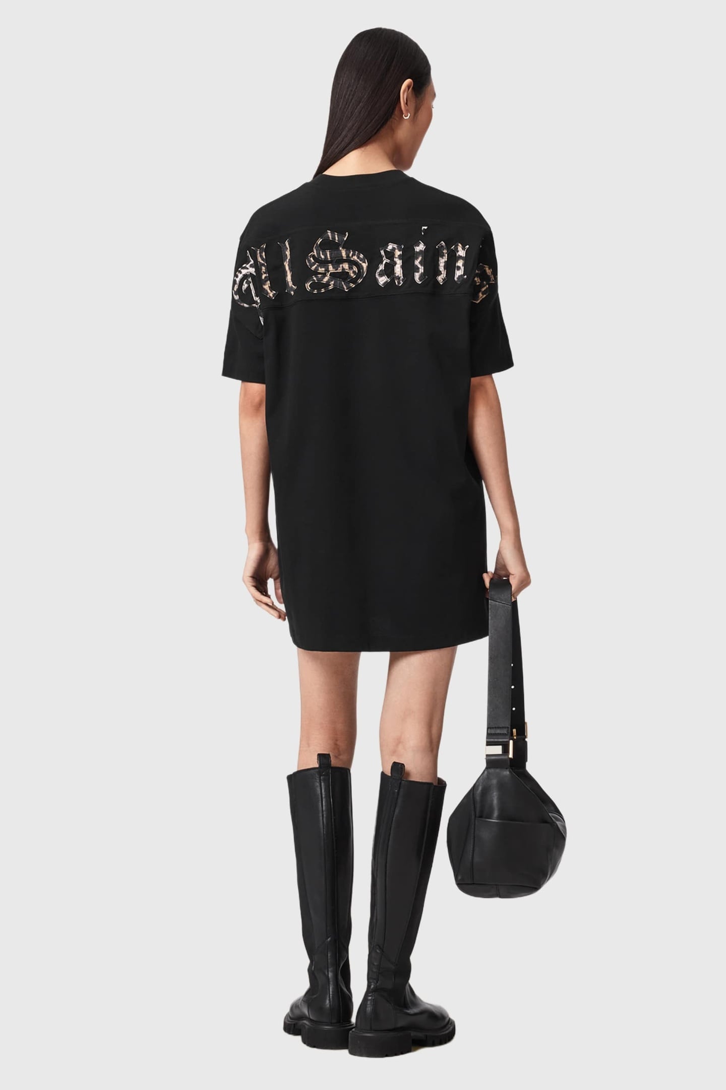FUSE TEE DRESS BLACK 3