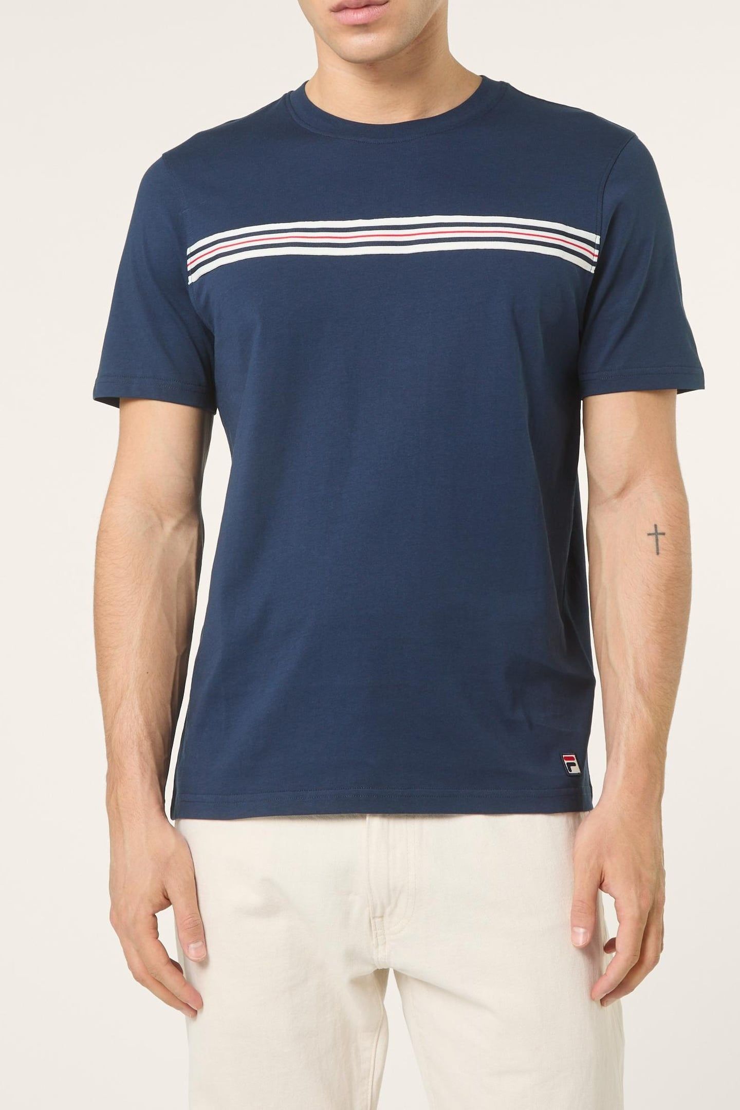 DIECIMO REGULAR HERITAGE TAPE T-SHIRT BLACK IRIS 2