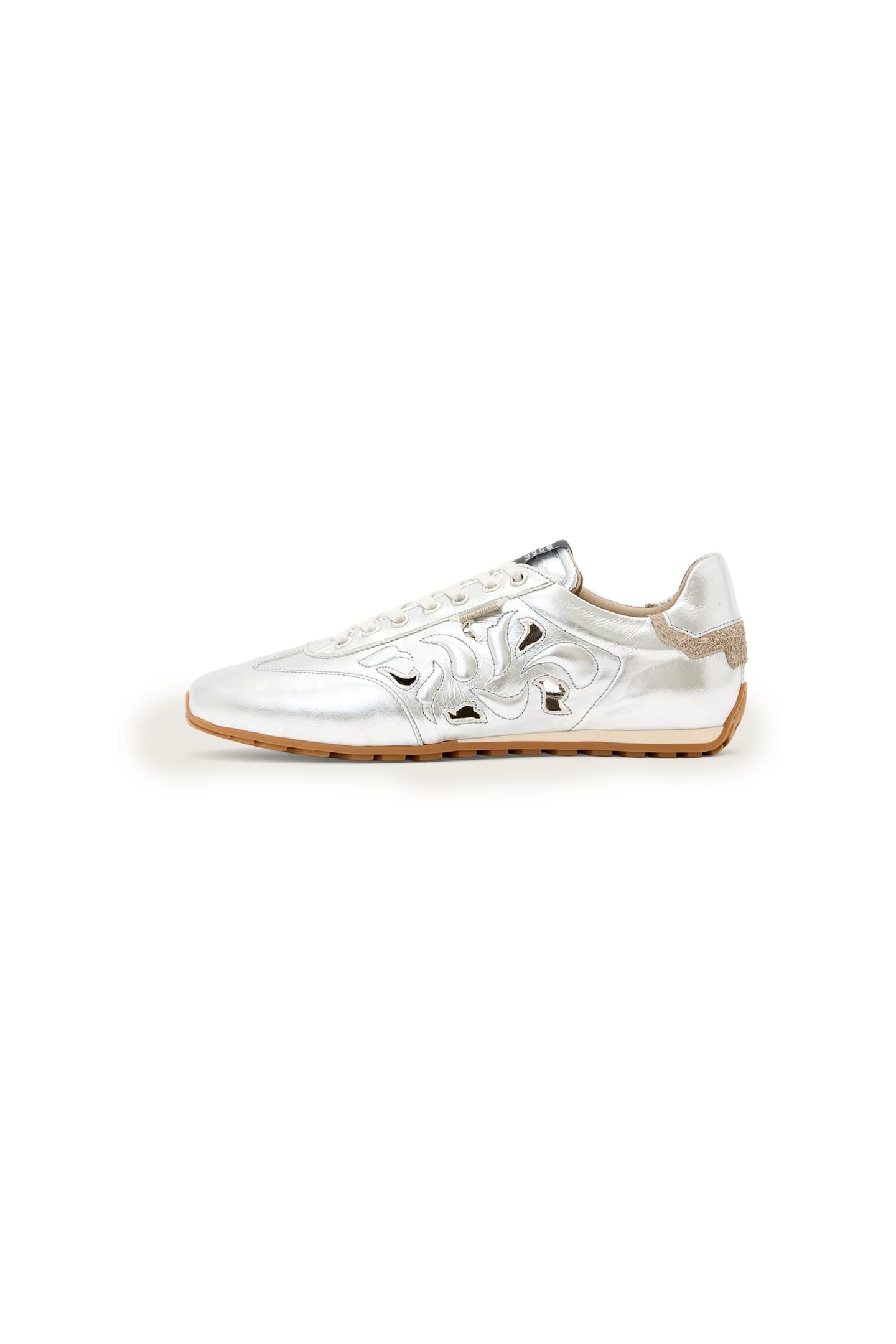LIAM WESTERN SNEAKER SILVER SHINE 1