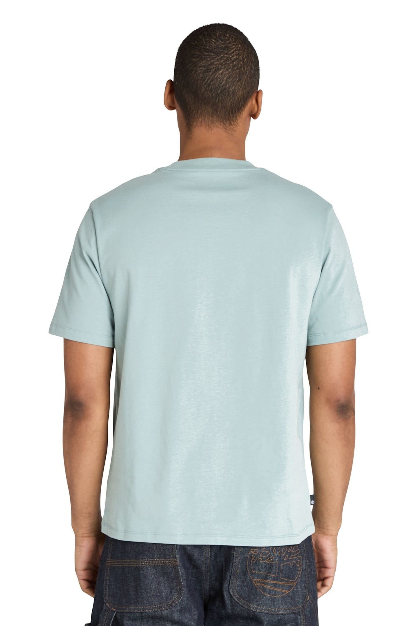 HAMPTHON SHORT SLEEVE TEE SILVER BLUE 3