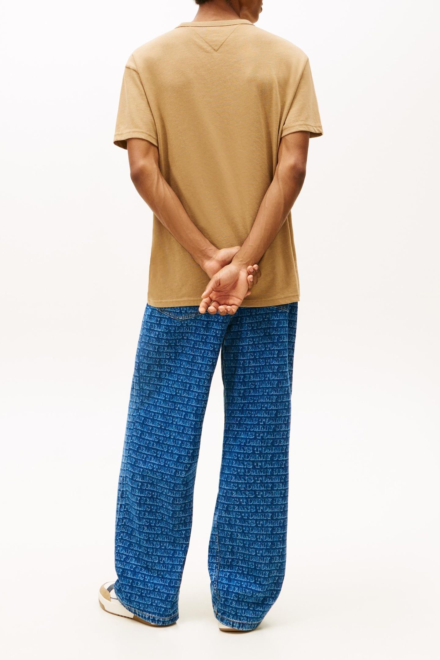 REGULAR BADGE TEE DARK DUNE HTR 3