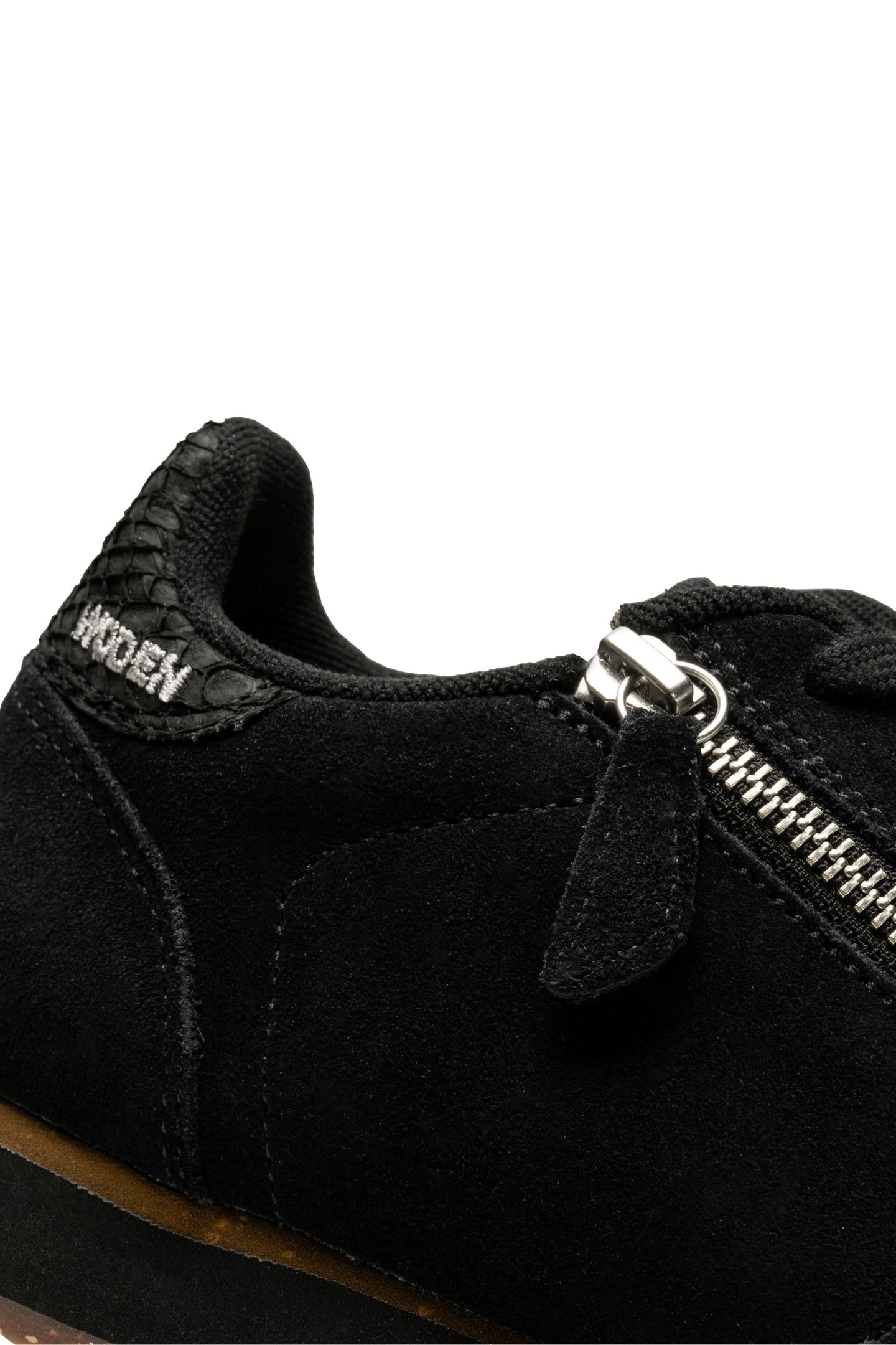 YDUN SUEDE ZIPPER BLACK 5