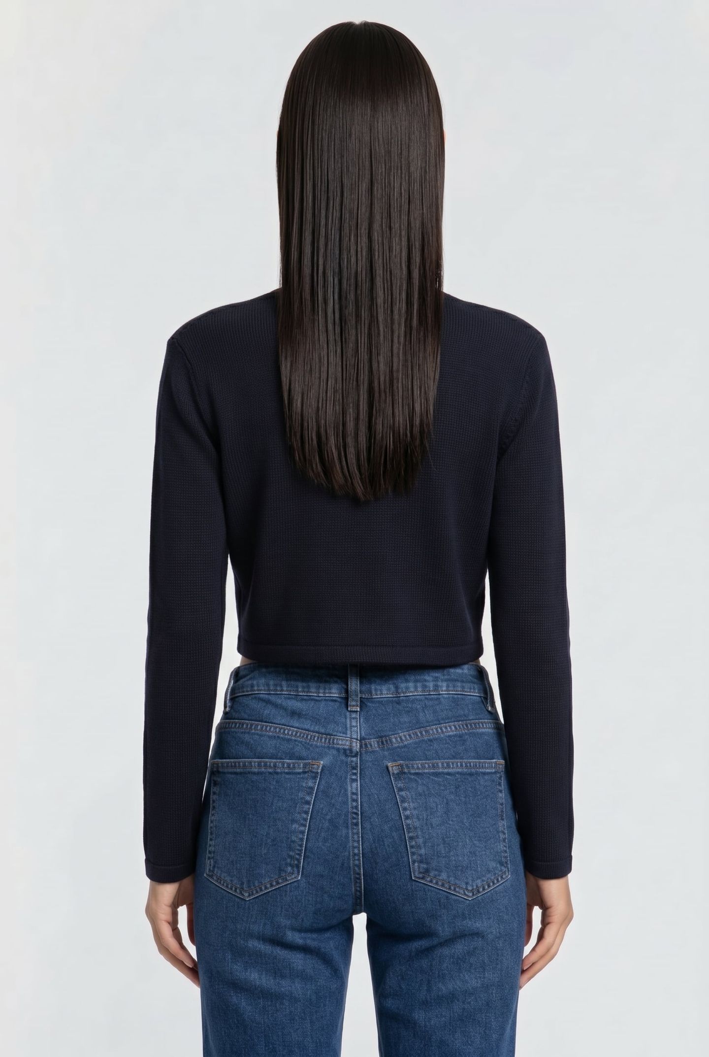 COMMA CARDIGAN DARK-BLUE 2