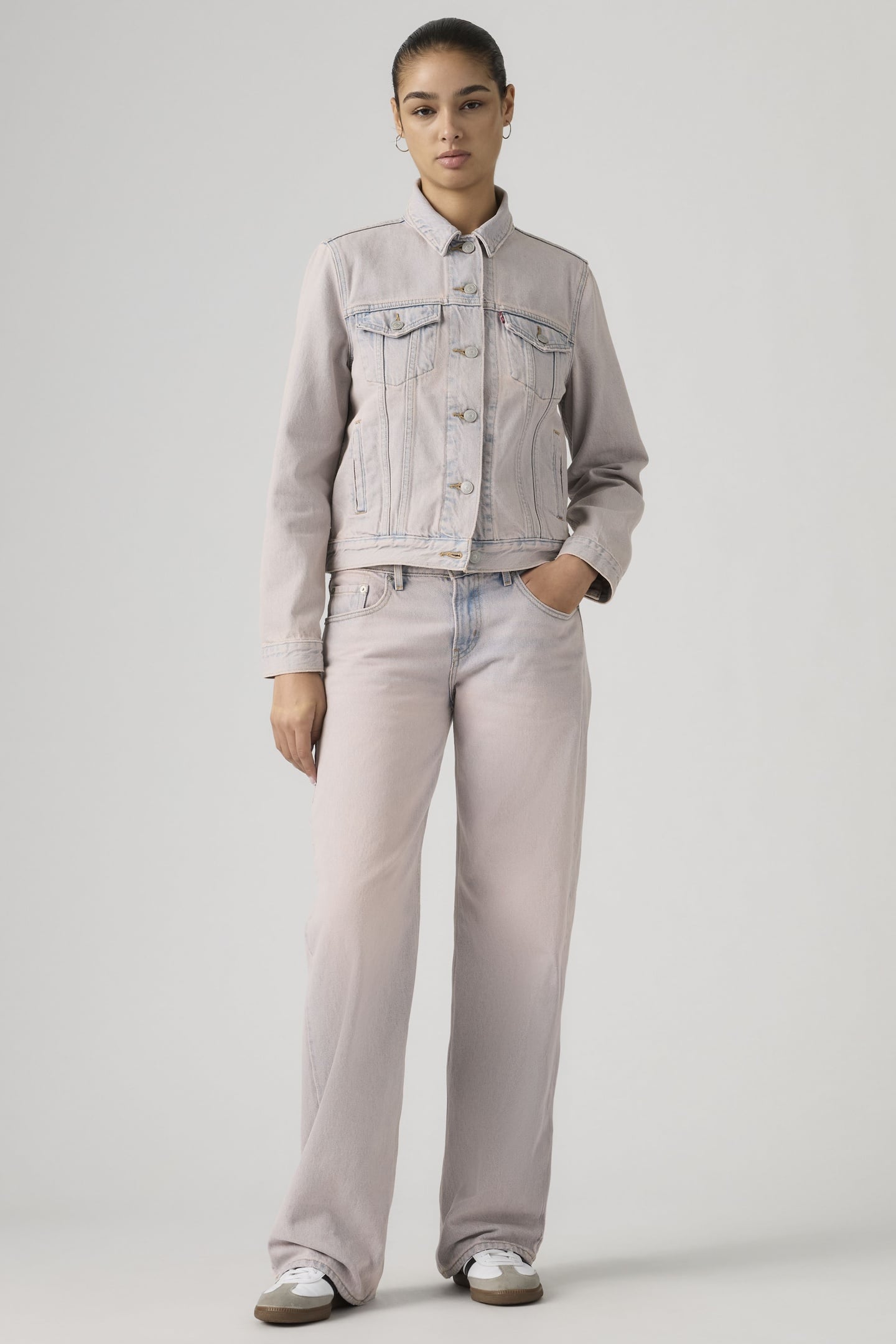 LOW LOOSE ROSE UP JEANS 2