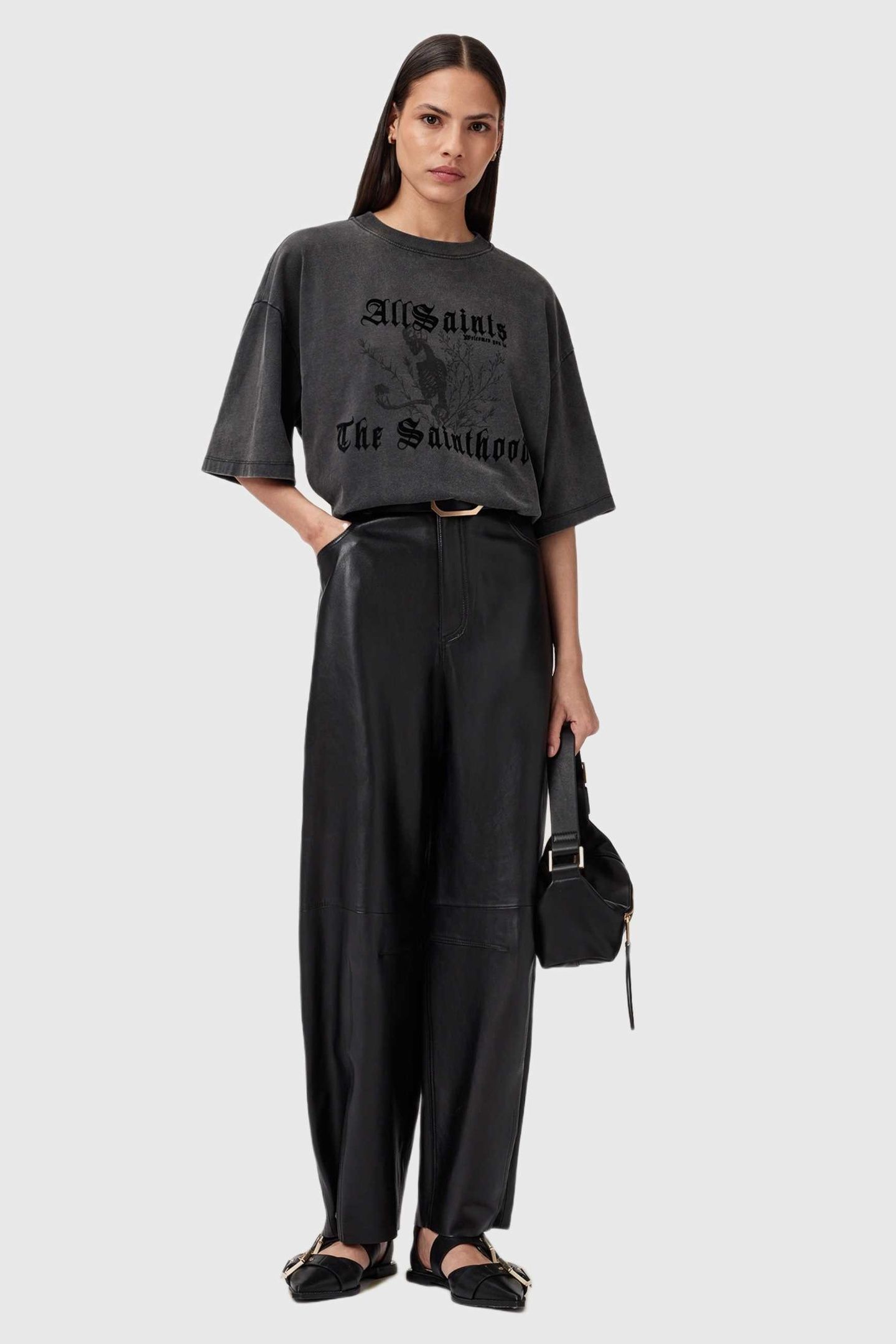 NOVUS AMELIE TEE WASHED BLACK 2