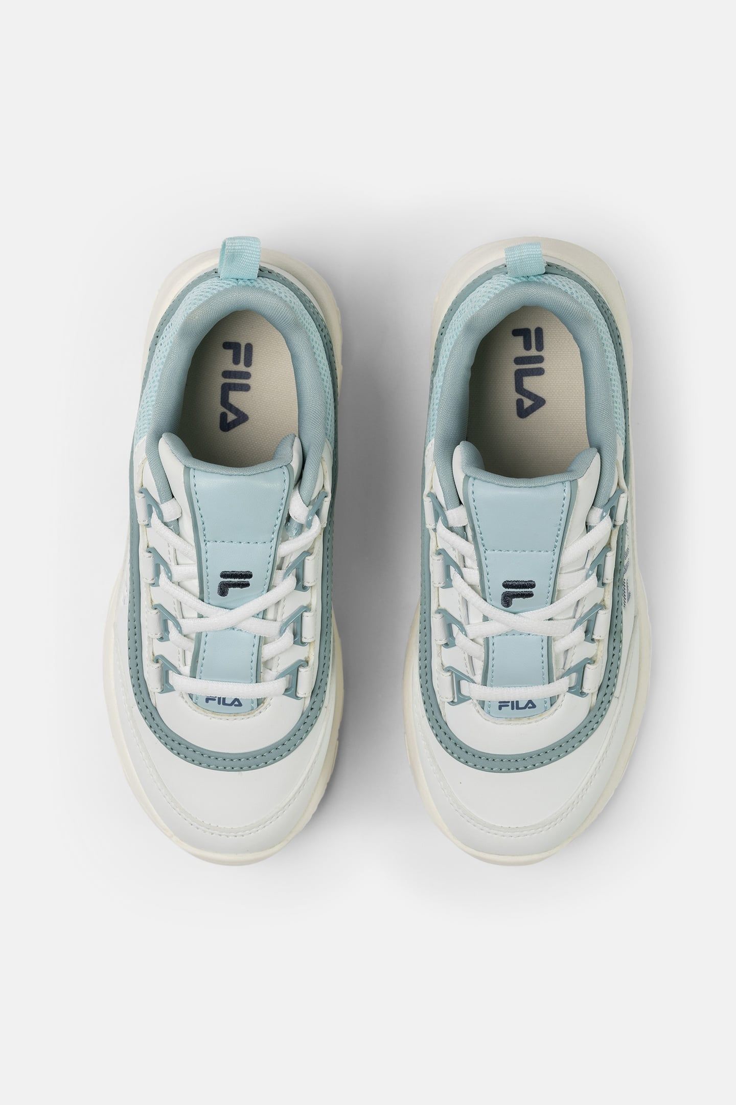 STRADA LOGO KIDS WHITE-BLUE GLOW-MARSHMALLOW 5