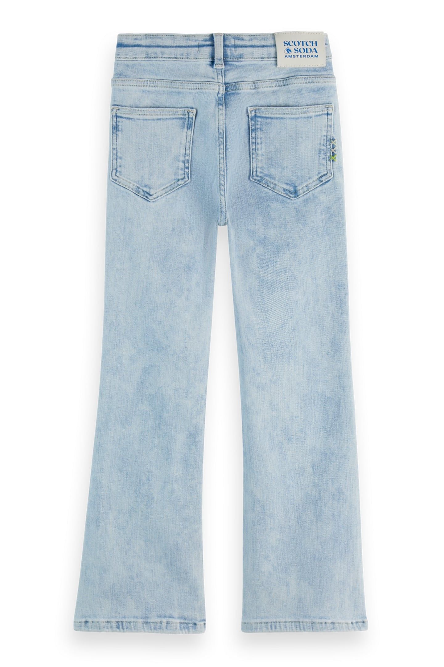GIRL THE CHARM CLASSIC FLARED JEANS SUMMER WORN SUMMER WORN 2