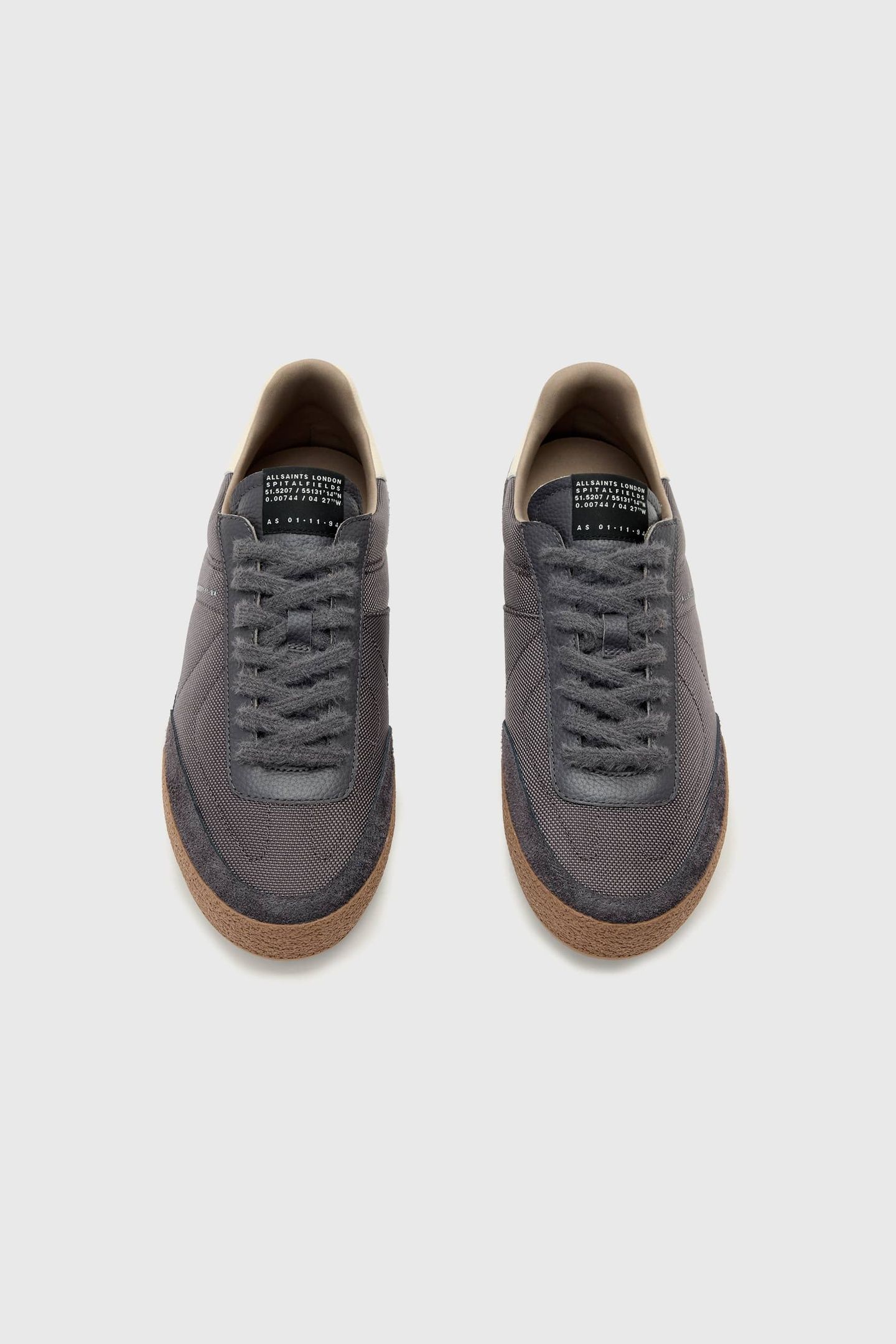 HARRI LOW TOP CHARCOAL GREY/GUM 4