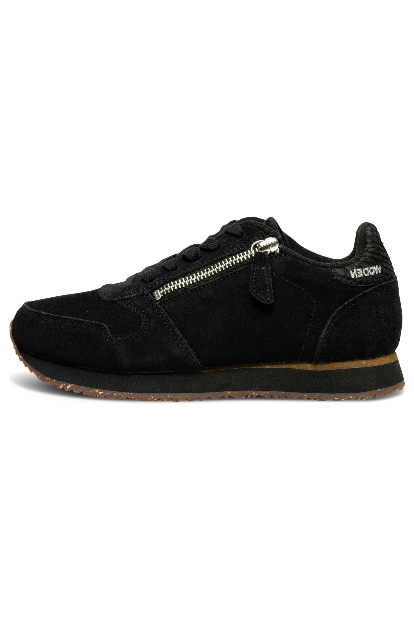 YDUN SUEDE ZIPPER BLACK 2