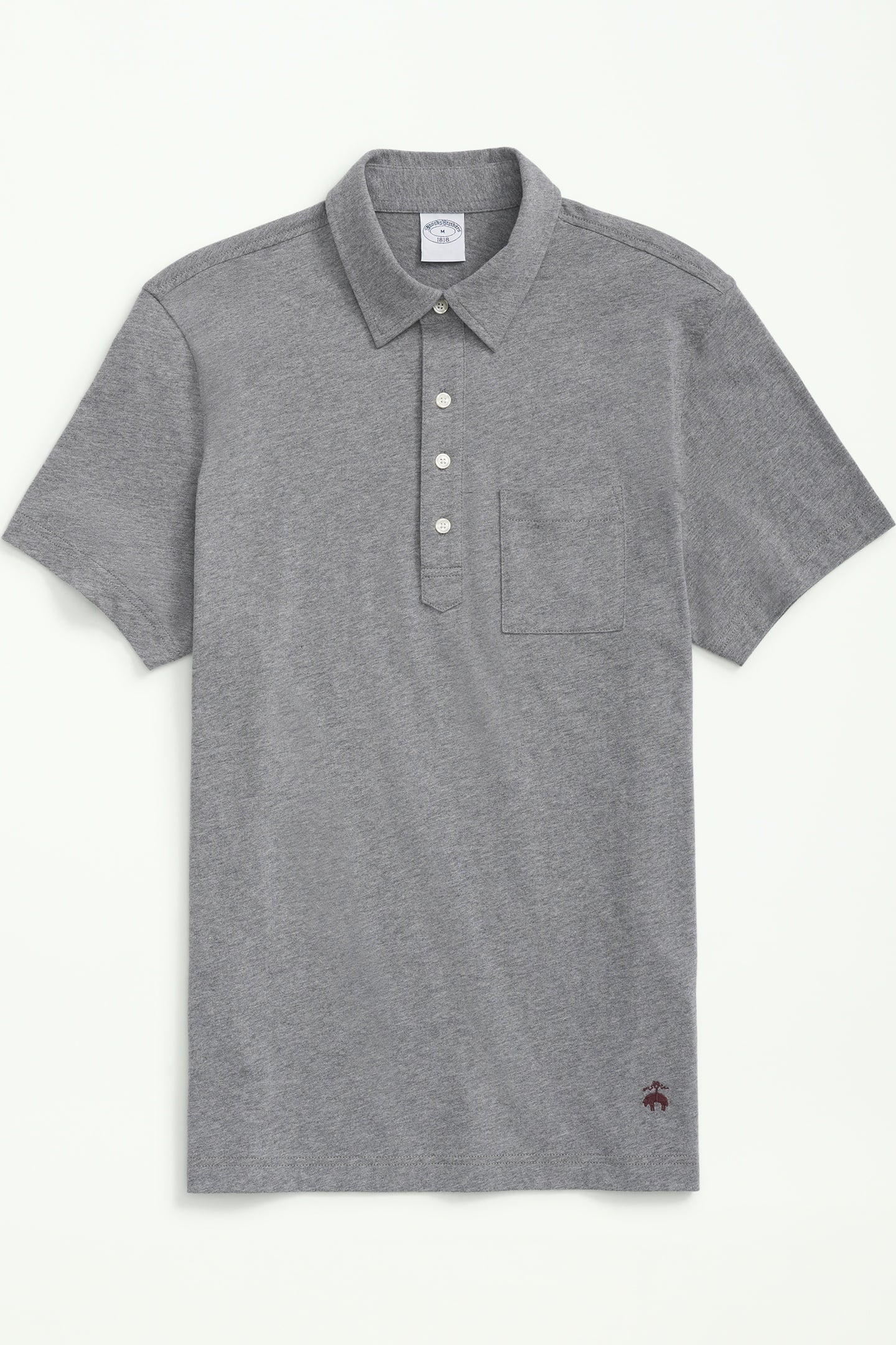 JERSEY POLO GREY 3