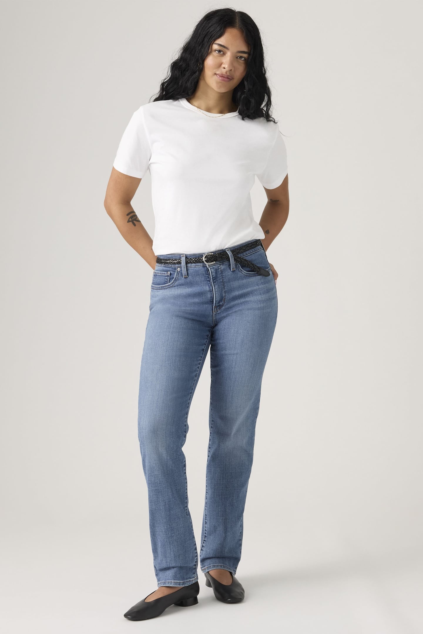 314 SHAPING STRAIGHT JEANS 2