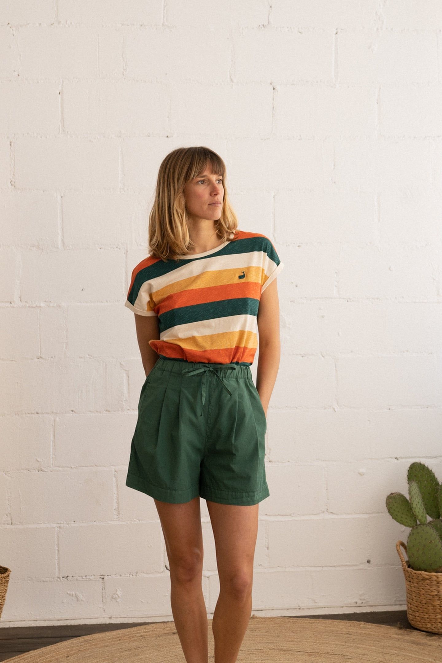MAINAU SHORTS SMOKE PINE 1