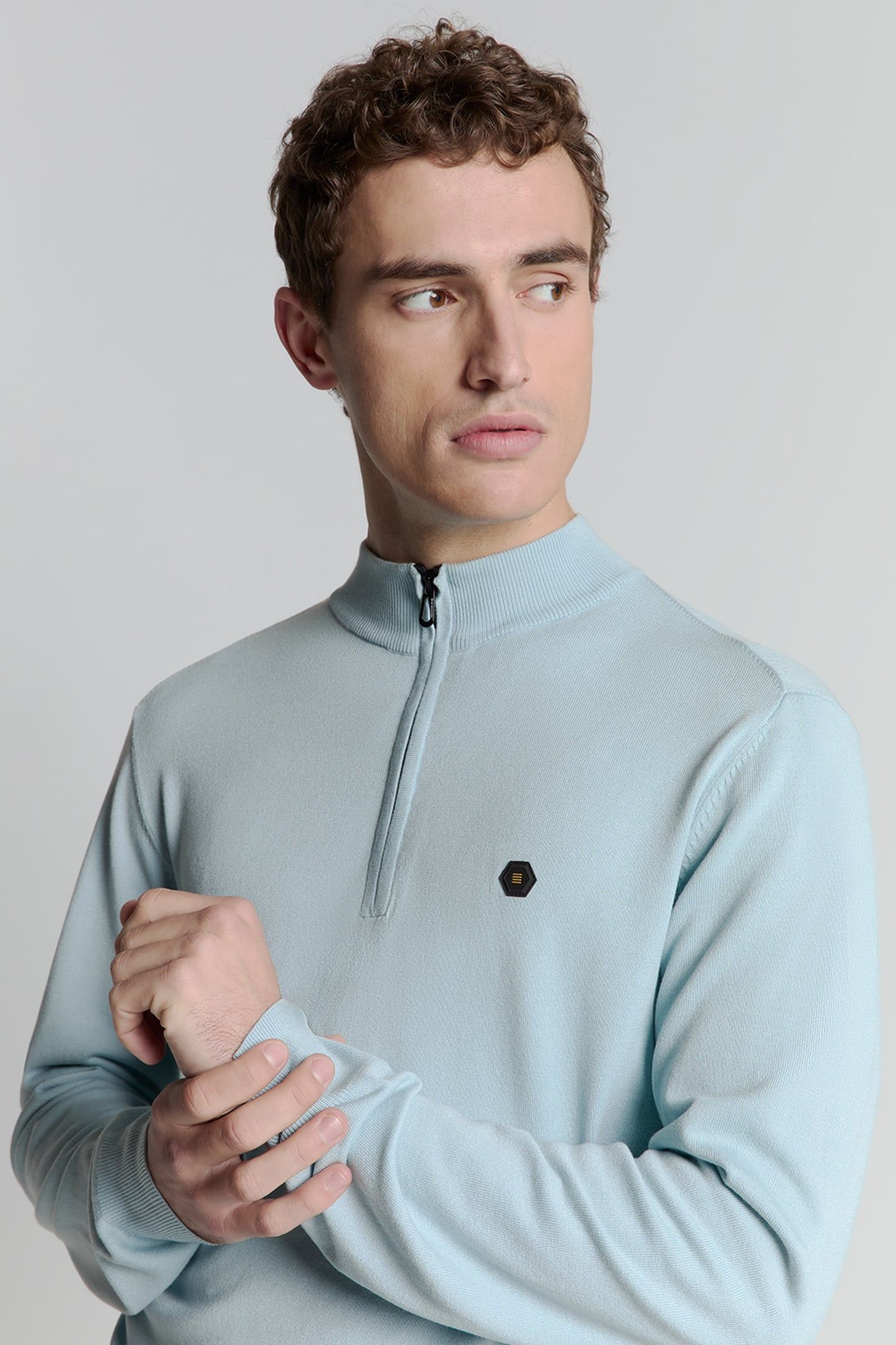 PULLOVER HALF ZIP ICE 2