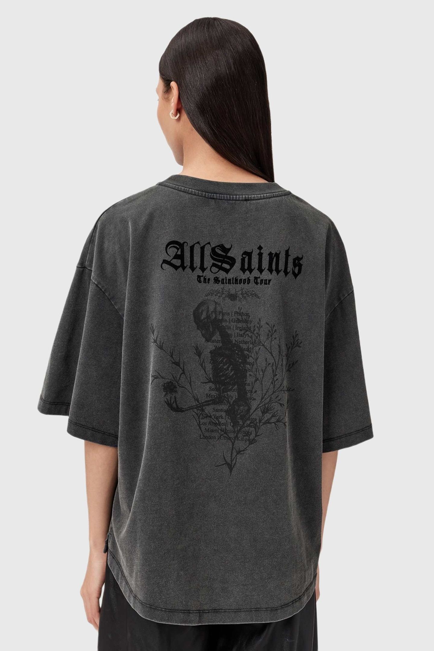 NOVUS AMELIE TEE WASHED BLACK 6