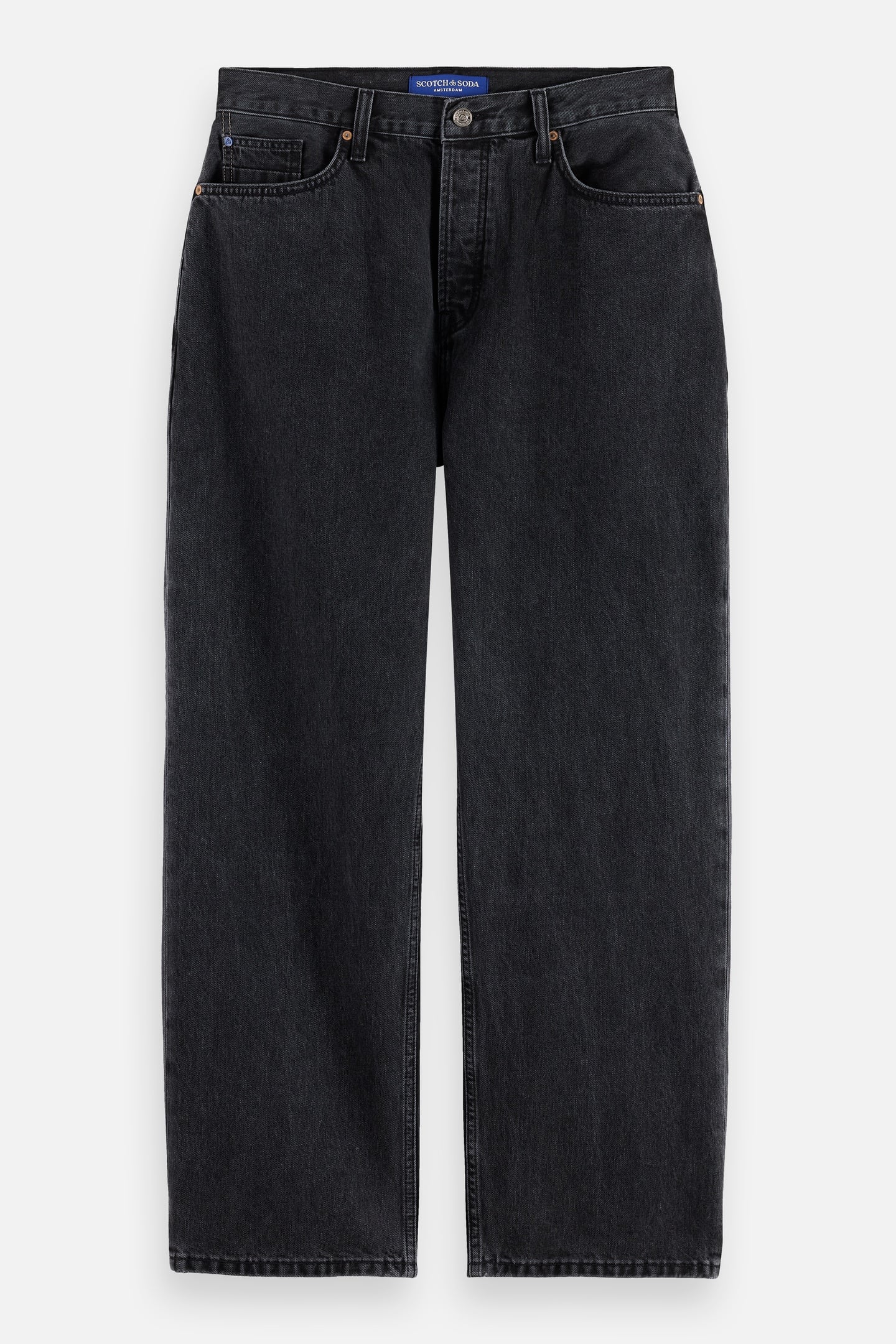 CORE THE PITCH LOOSE FIT JEANS — BLACK BUZZ BLACK BUZZ 10