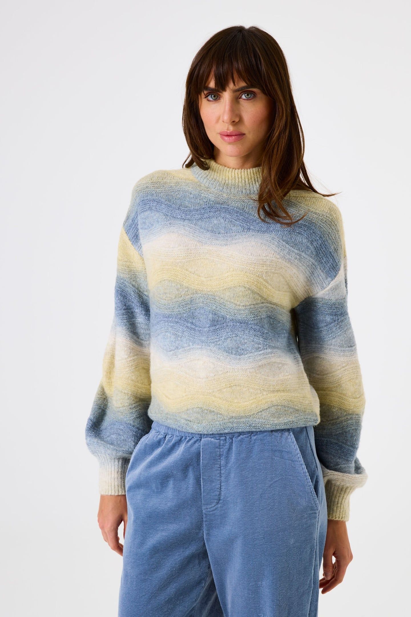 LADIES PULLOVER MELLOW YELLOW 1