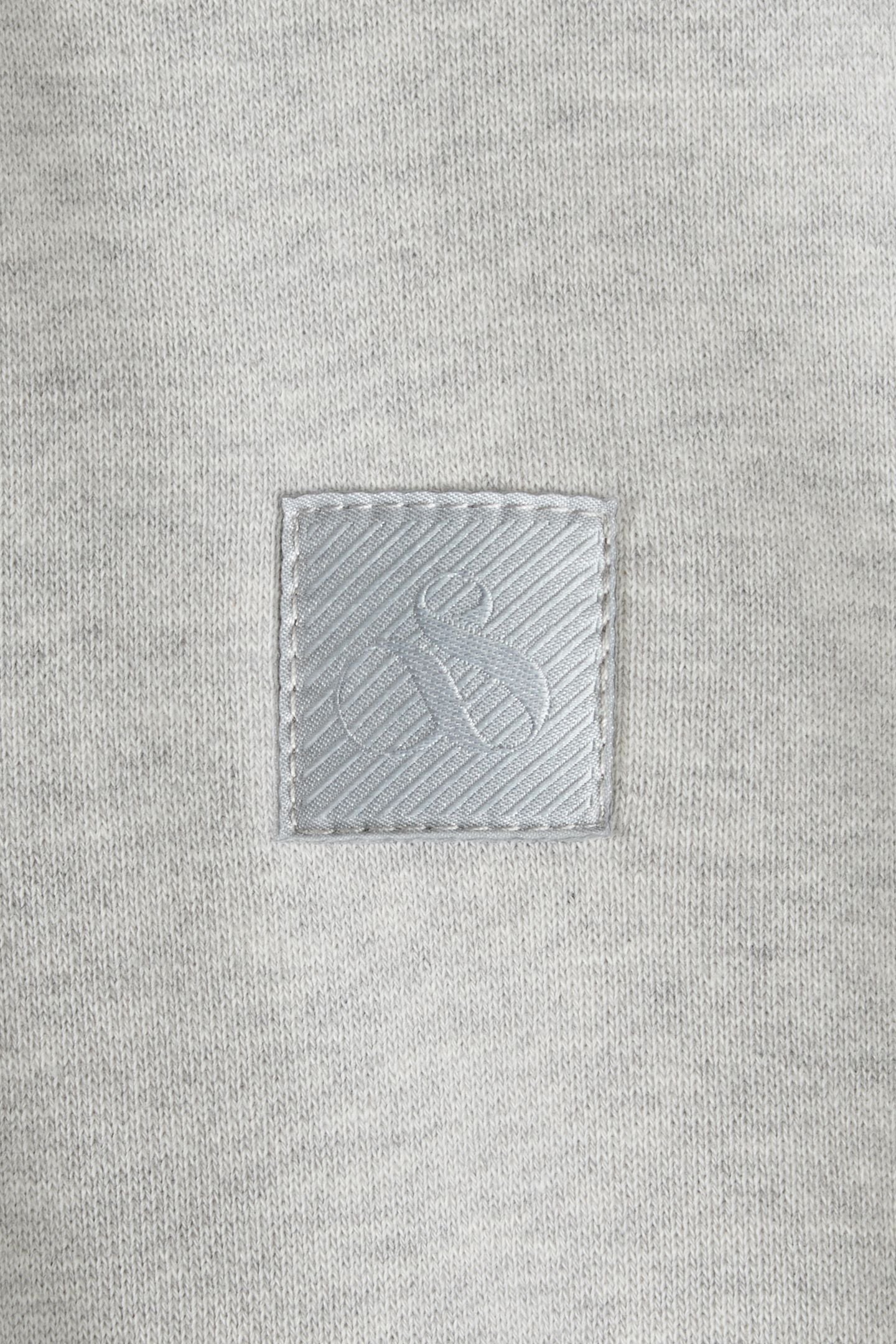 CORE - LOGO HOODIE GREY MELANGE 7