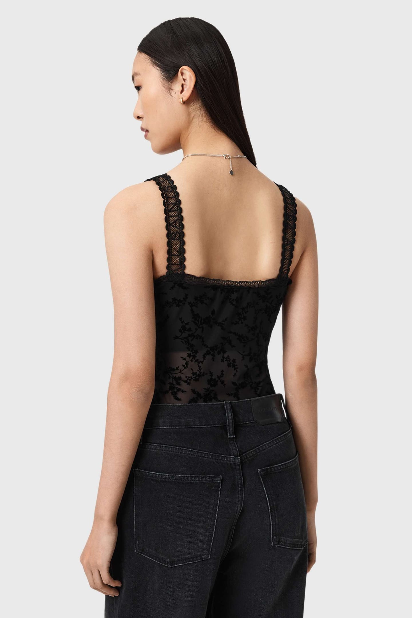 CHARLI FLOCKED BODY BLACK 6