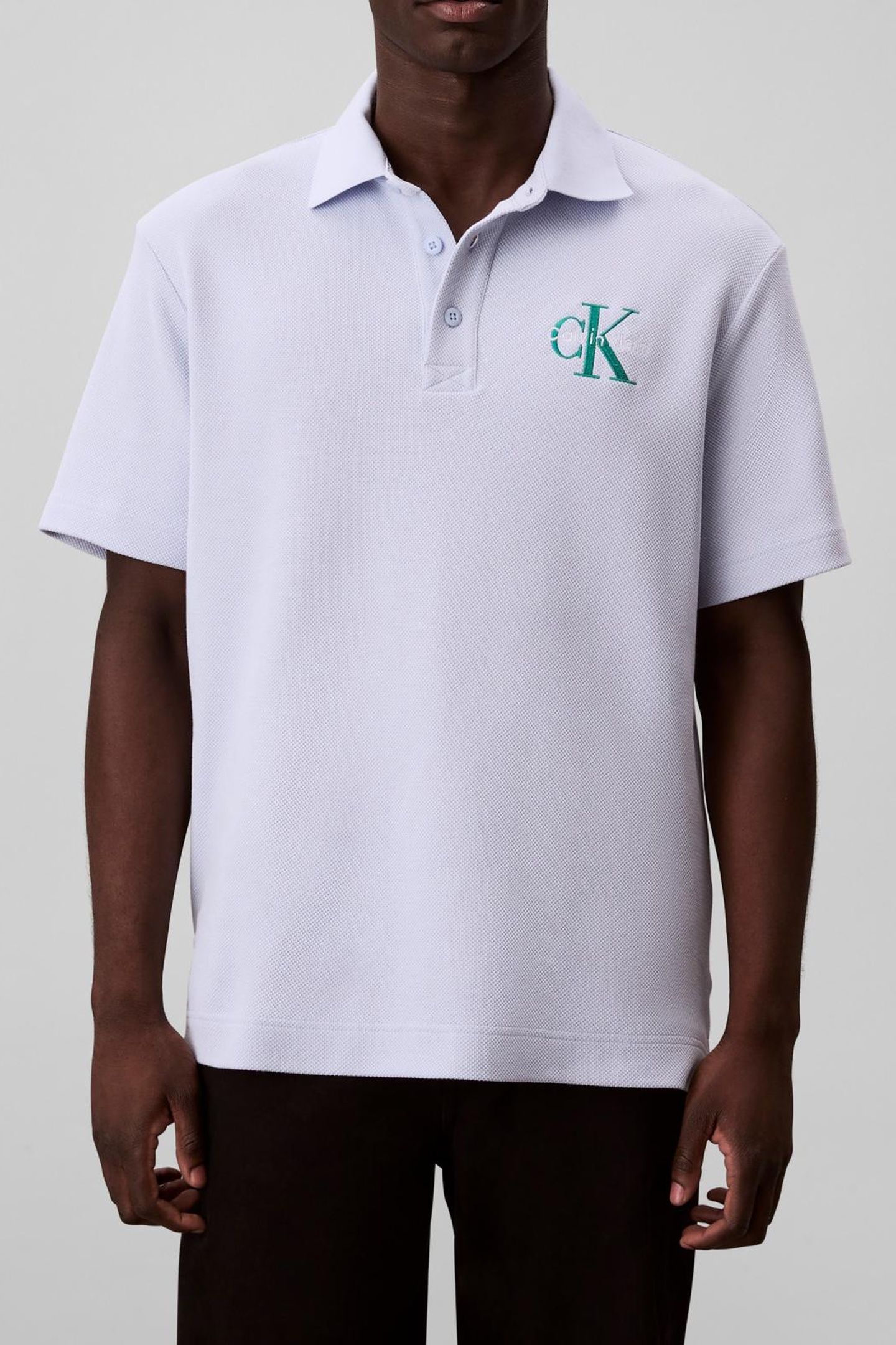 SS CHUNKY PIQUE RELAXED POLO XENON BLUE 1