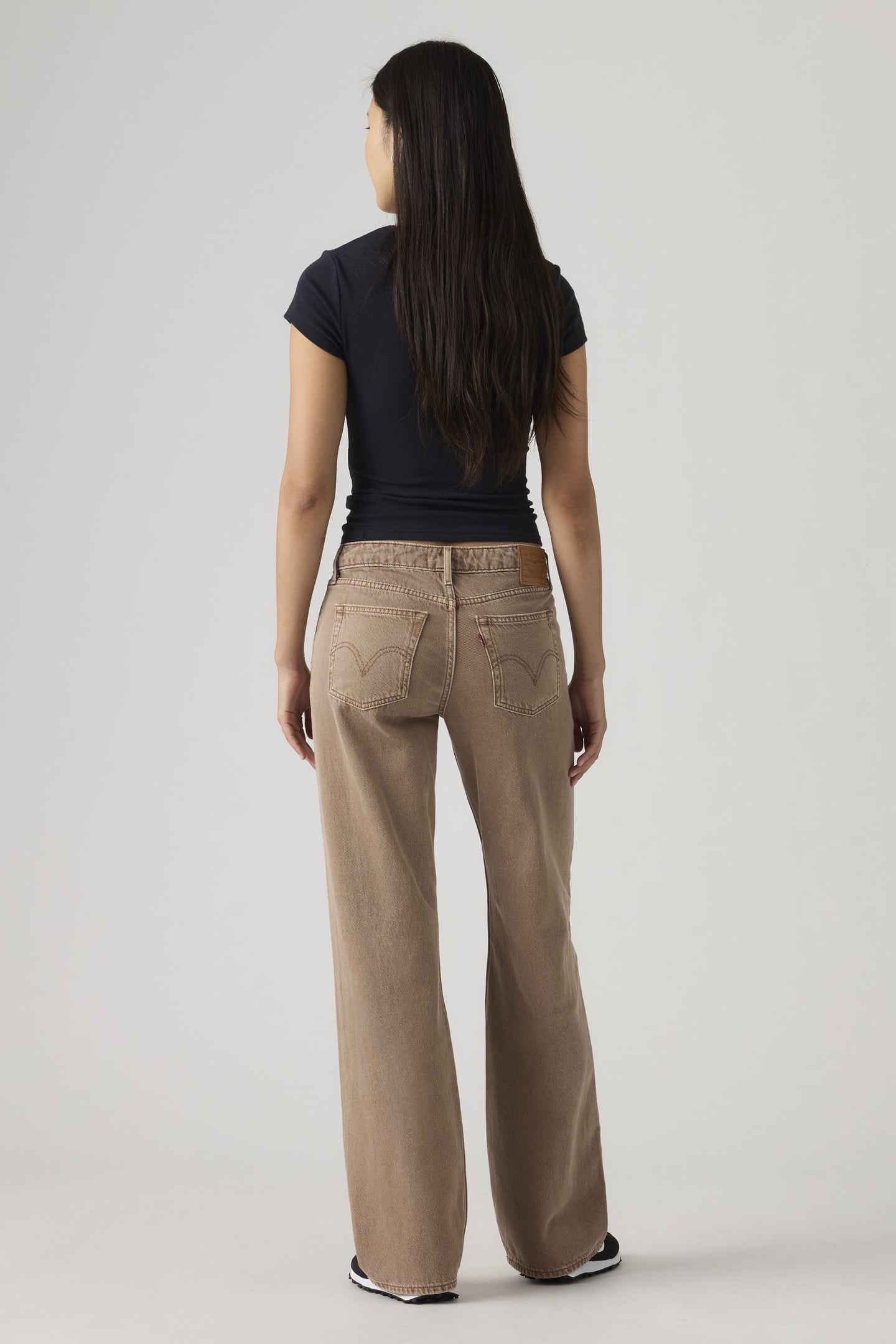LOW LOOSE WASHED PINE JEANS 3
