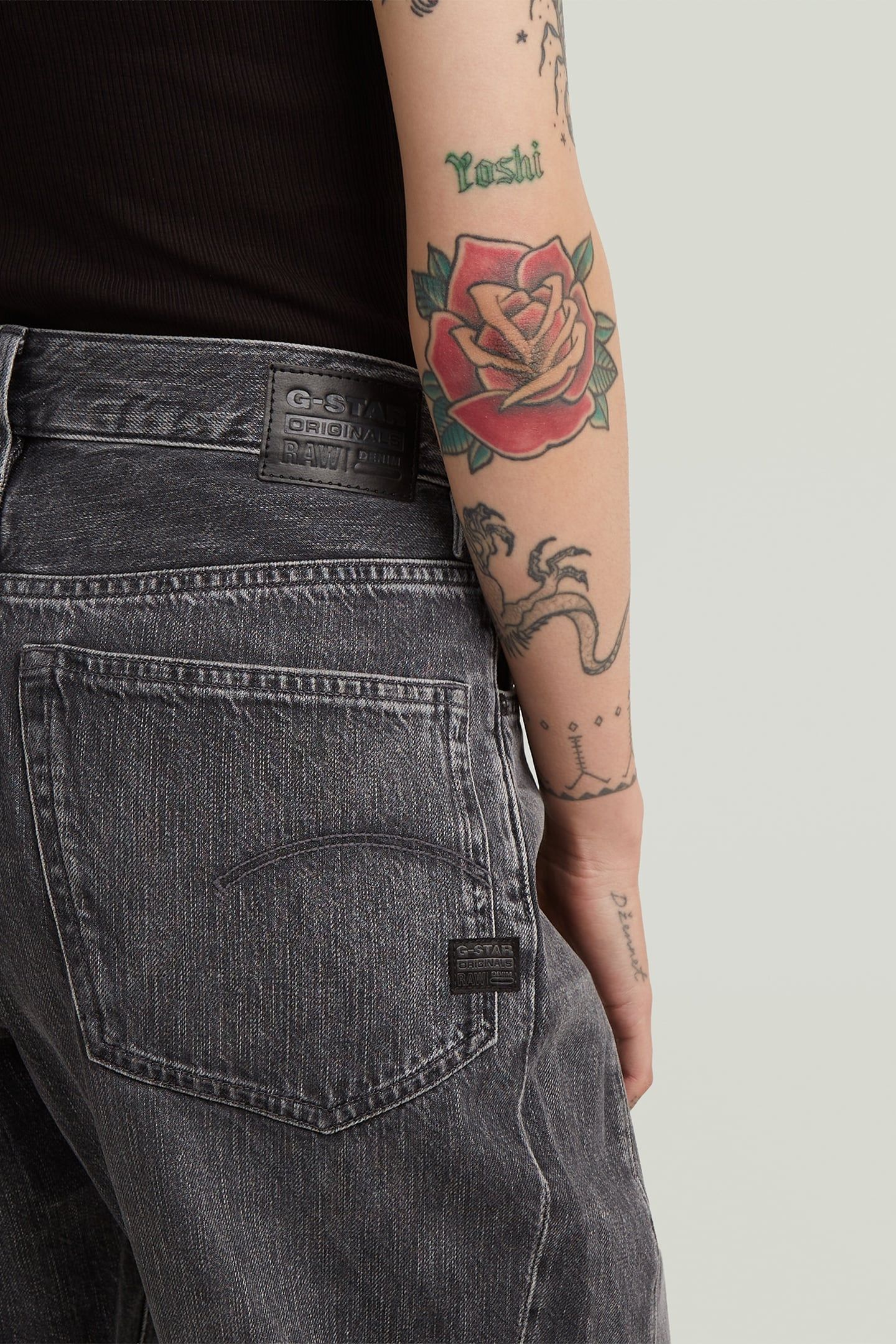 CONTOR 3D WIDE JEANS MEDIUM BLUE 6