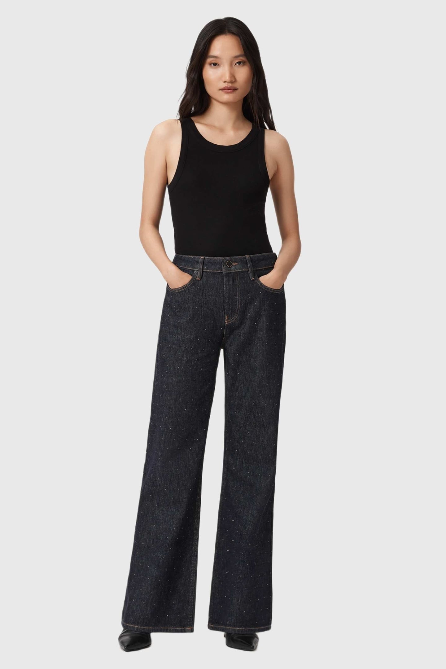 EMBER SPARKLE JEAN RAW INDIGO BLUE 2