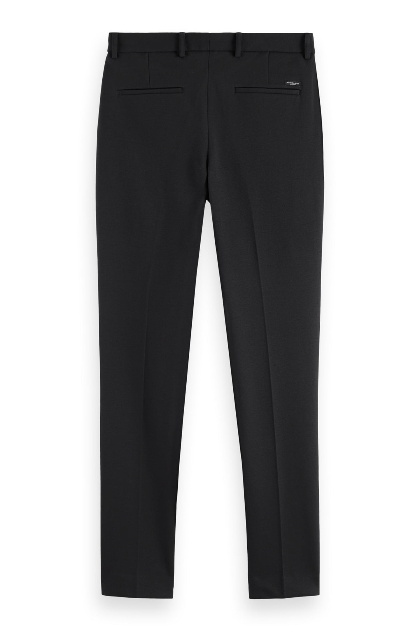 MOTT - TAILORED JERSEY YARN-DYED CHINO BLACK 2