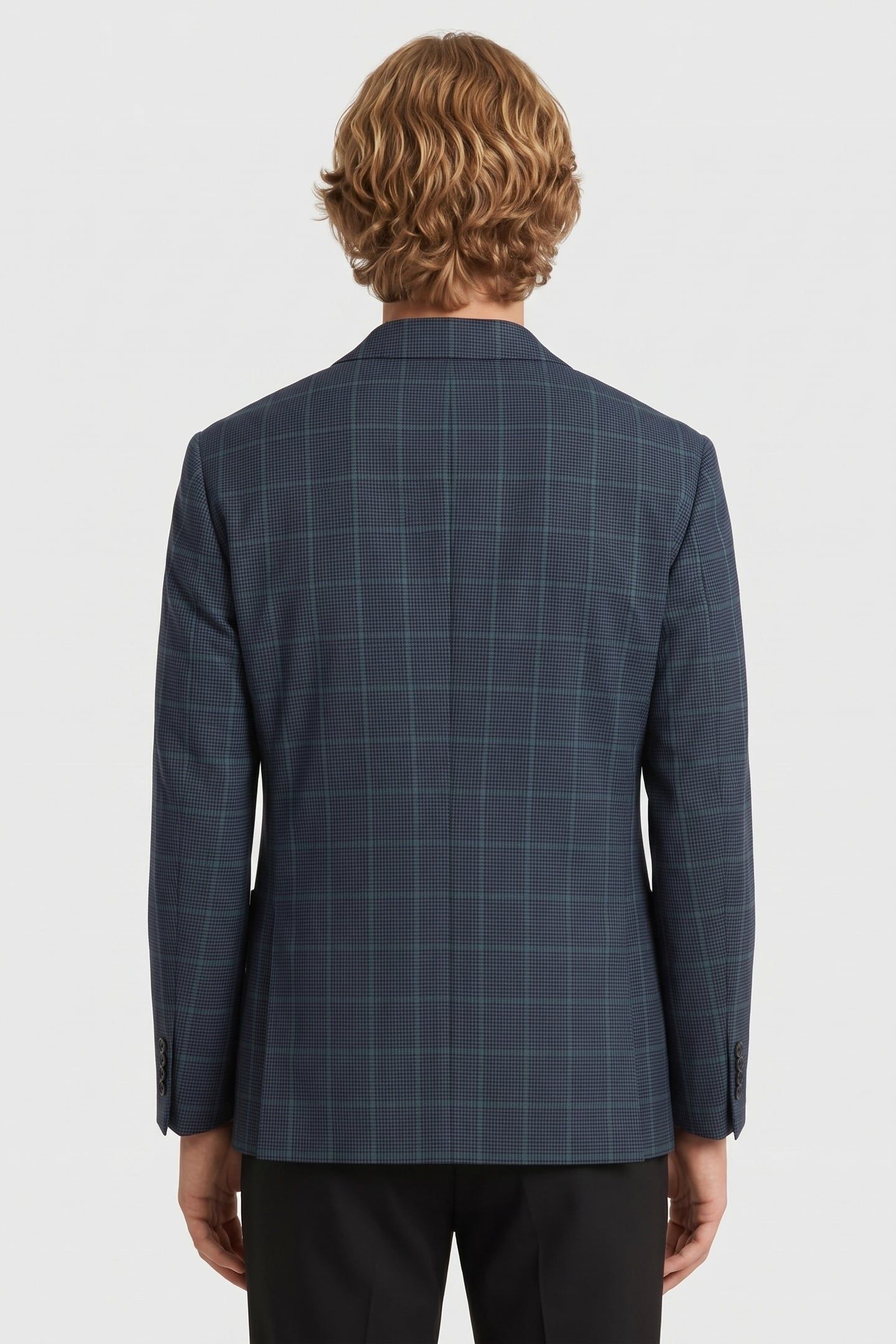 SPORT CHECK JACKET BLUE 4